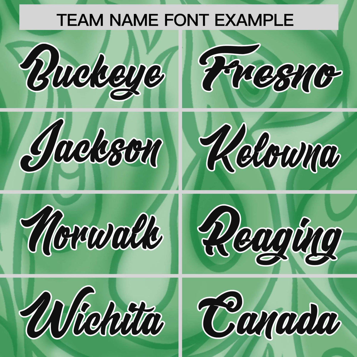 Custom Green Personalized Printed Graffiti Pattern Design Authentic American Football Jersey