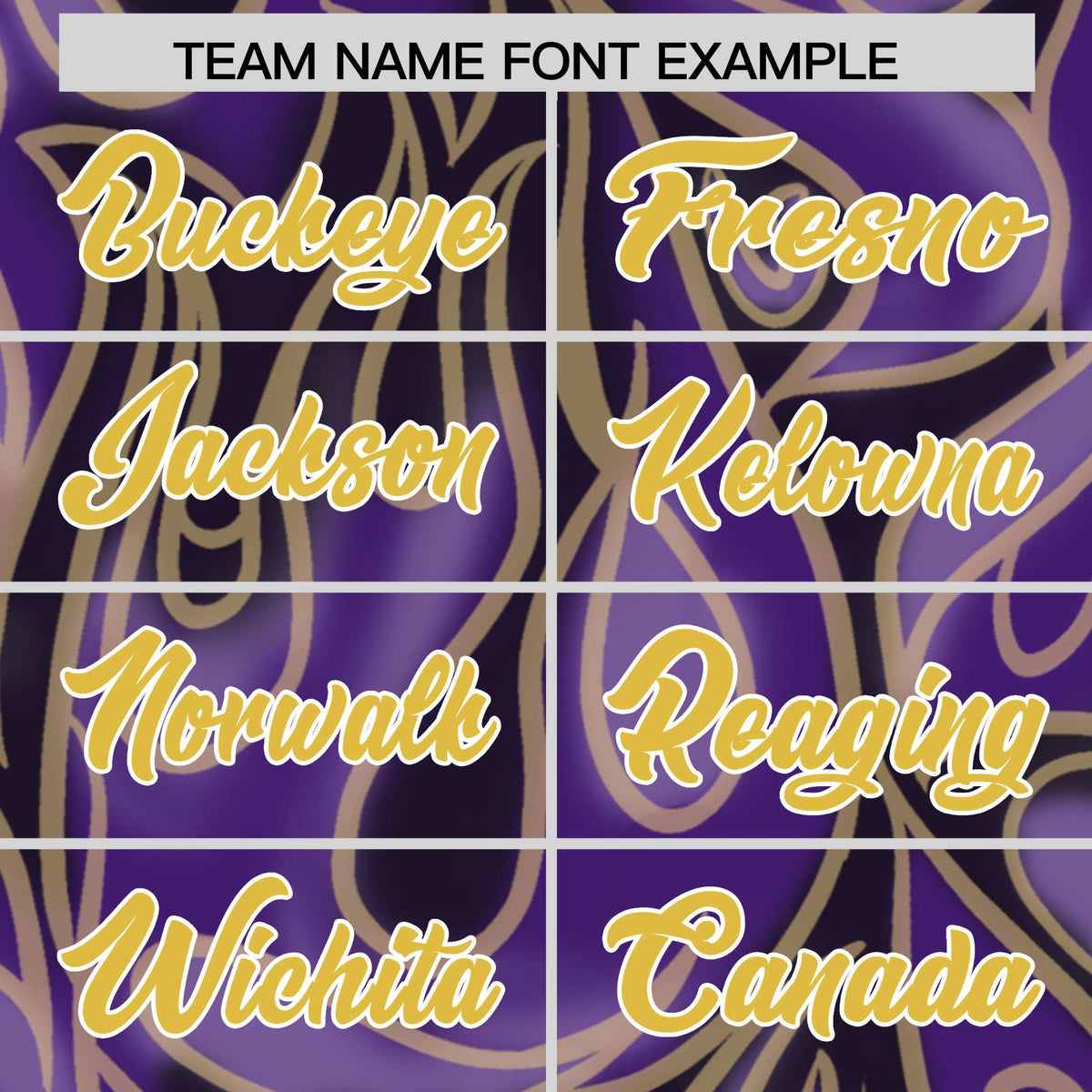 Custom Purple Personalized Printed Graffiti Pattern Design Authentic American Football Jersey