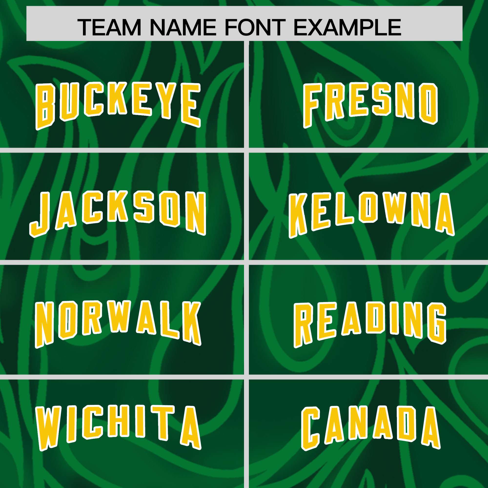 Custom Green Personalized Printed Graffiti Pattern Design Authentic American Football Jersey