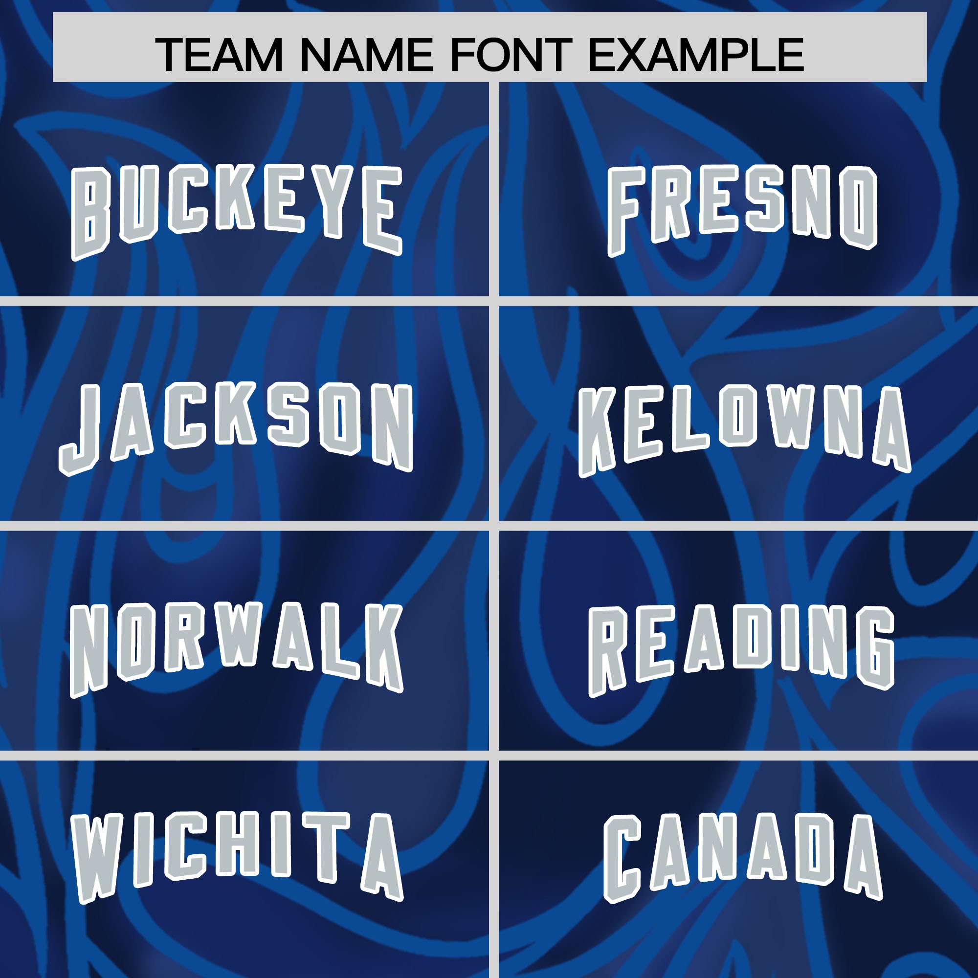 Custom Navy Personalized Printed Graffiti Pattern Design Authentic American Football Jersey