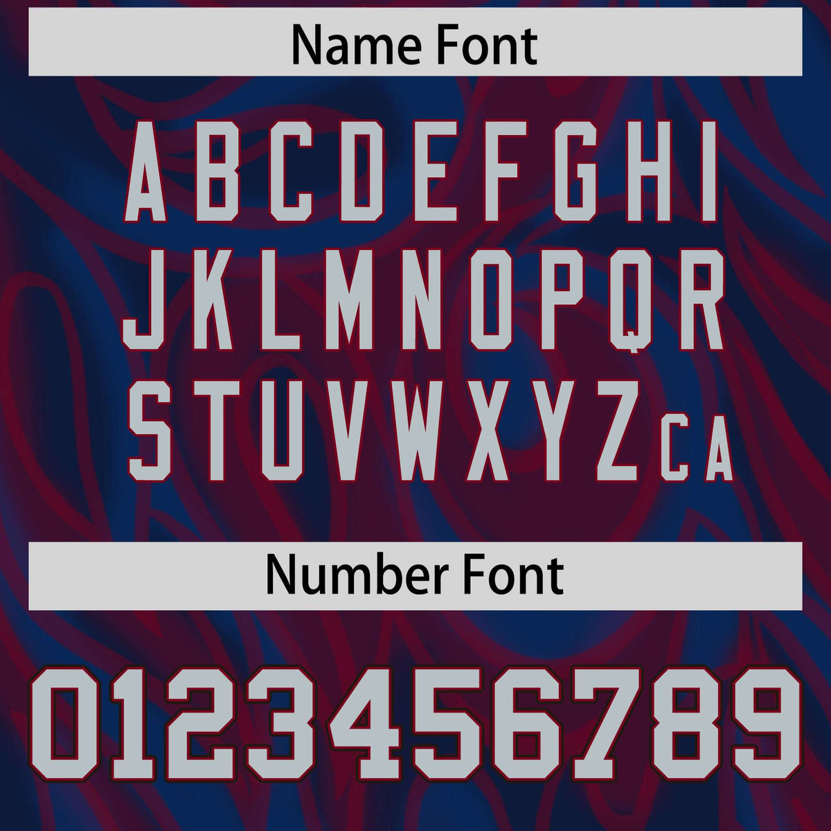 Custom Navy Personalized Printed Graffiti Pattern Design Authentic American Football Jersey