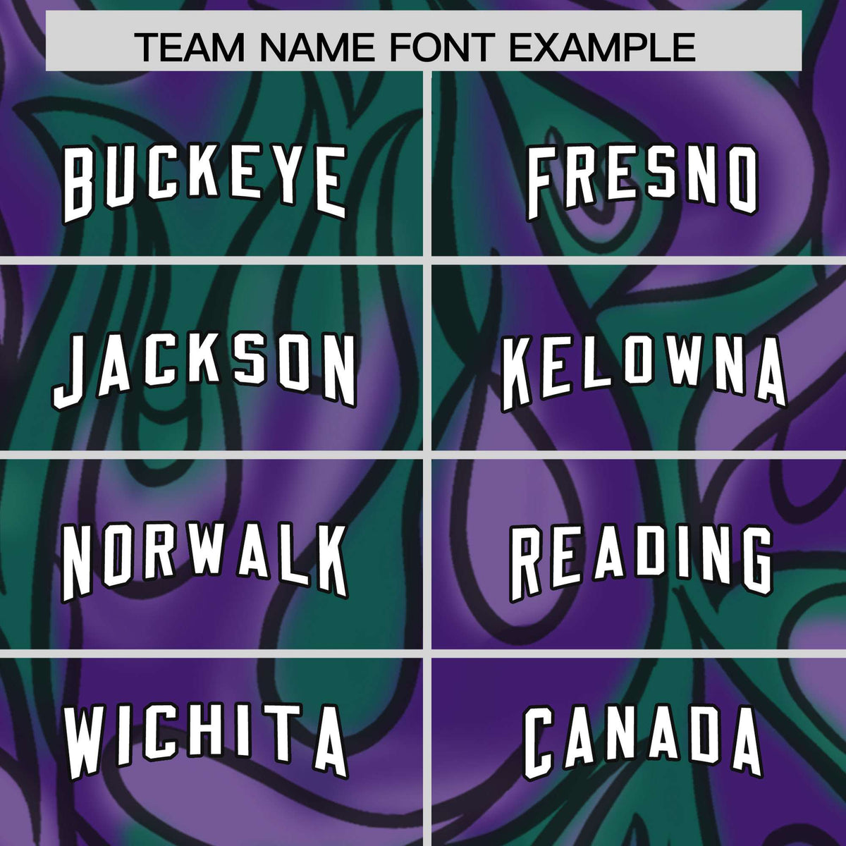 Custom Purple Personalized Printed Graffiti Pattern Design Authentic American Football Jersey