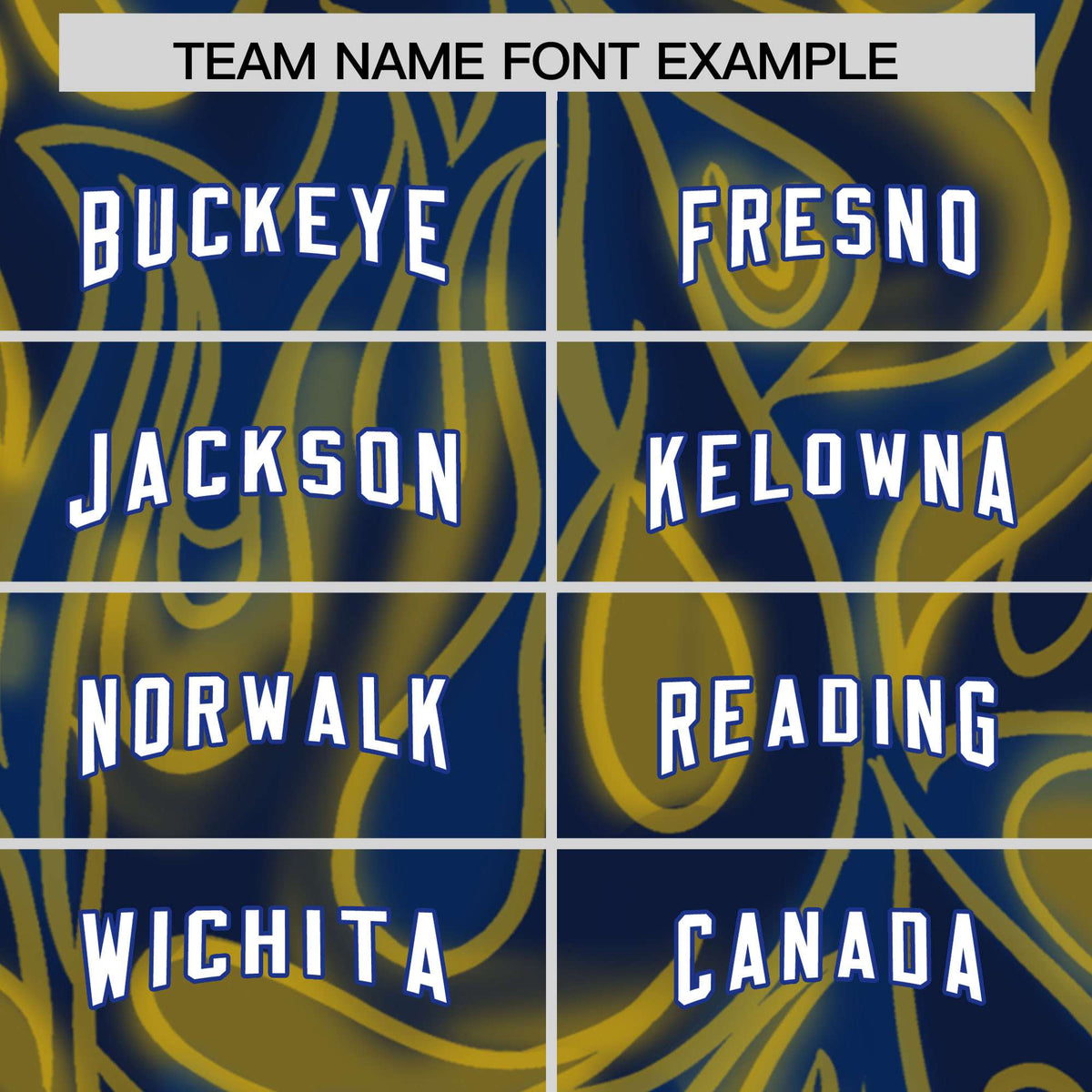 Custom Royal Personalized Printed Graffiti Pattern Design Authentic American Football Jersey