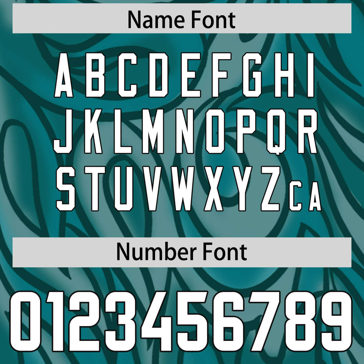 Custom Aqua Personalized Printed Graffiti Pattern Design Authentic American Football Jersey