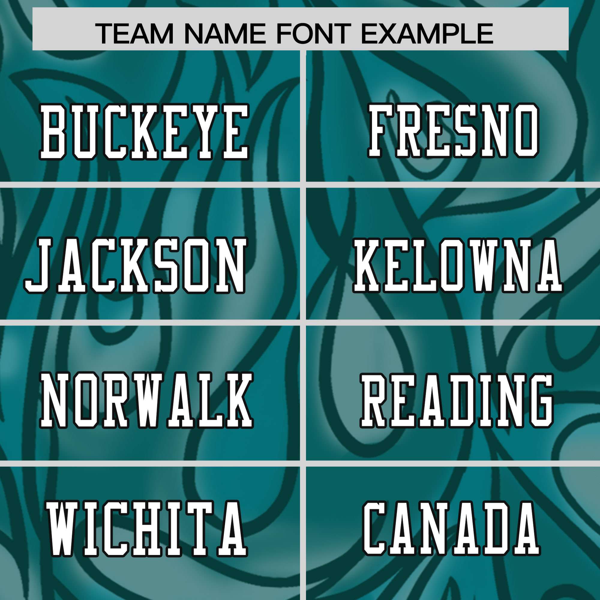 Custom Aqua Personalized Printed Graffiti Pattern Design Authentic American Football Jersey