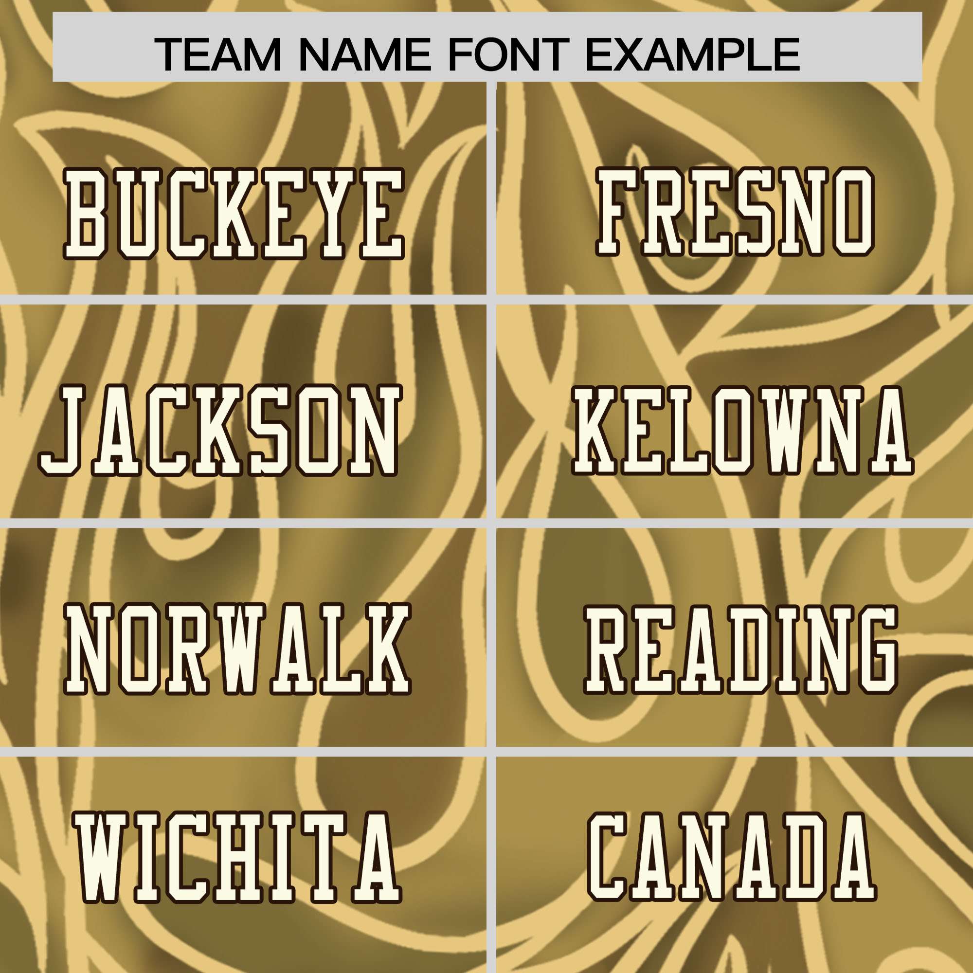 Custom Khaki Personalized Printed Graffiti Pattern Design Authentic American Football Jersey