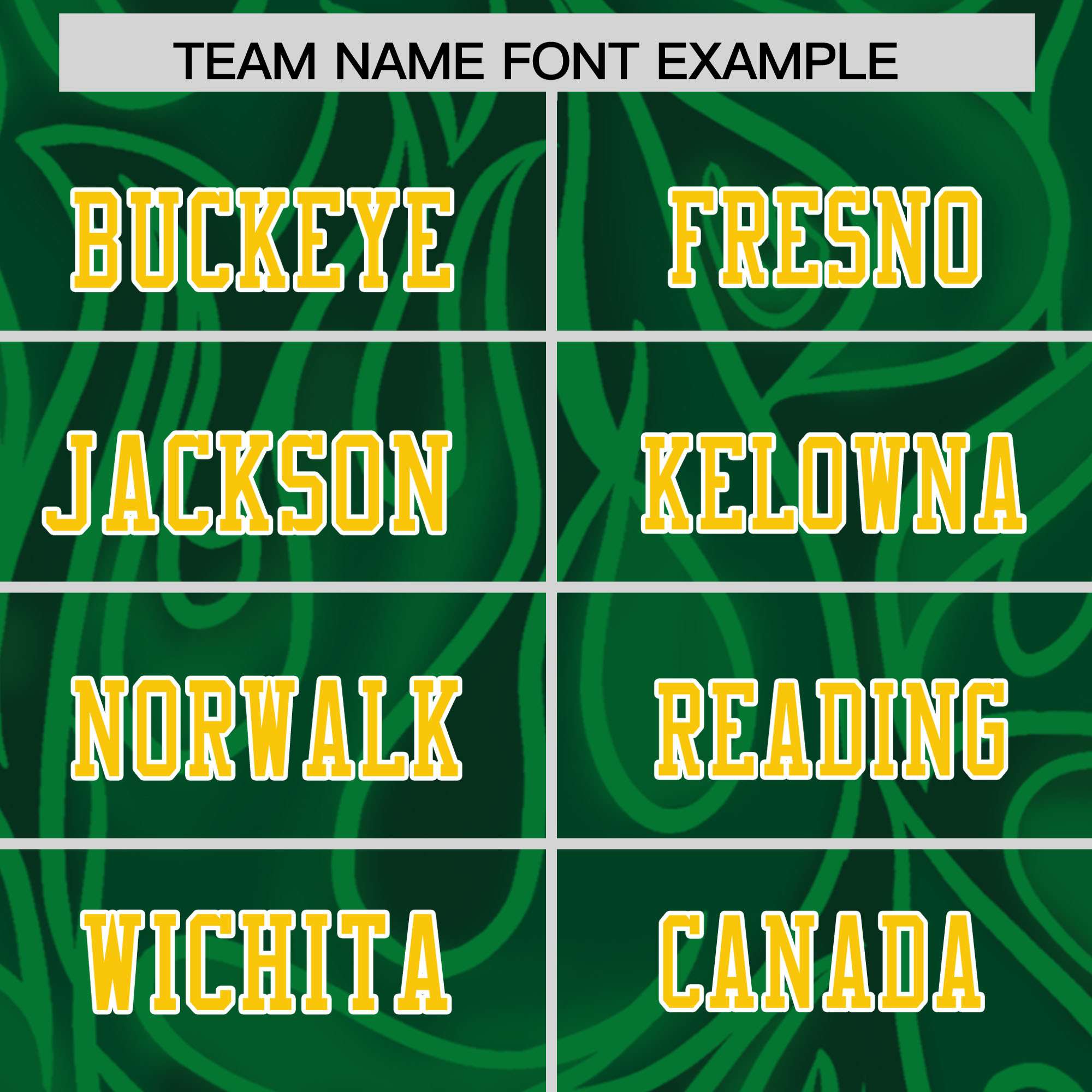 Custom Green Personalized Printed Graffiti Pattern Design Authentic American Football Jersey
