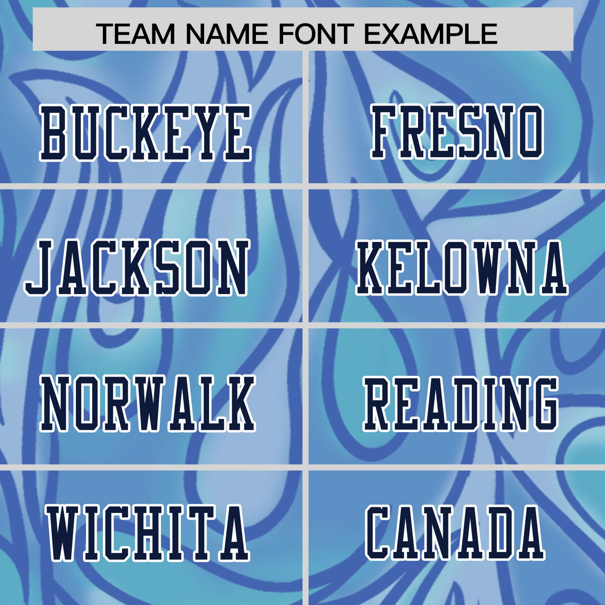 Custom Light Blue Personalized Printed Graffiti Pattern Design Authentic American Football Jersey