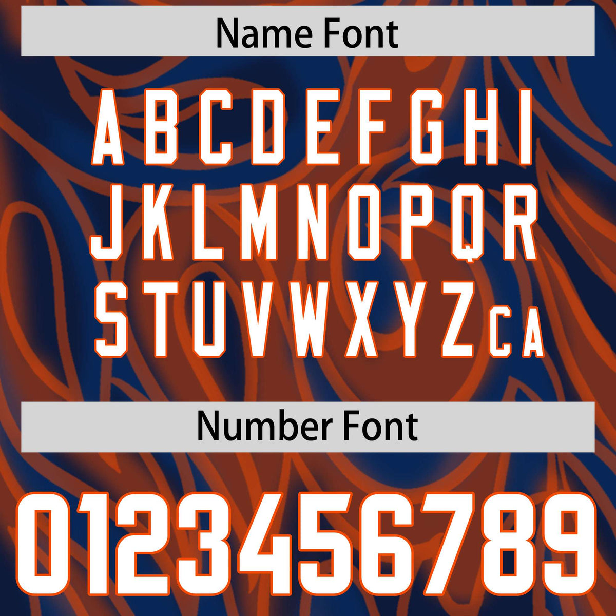 Custom Navy Personalized Printed Graffiti Pattern Design Authentic American Football Jersey