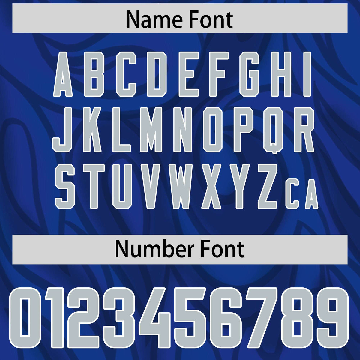 Custom Royal Personalized Printed Graffiti Pattern Design Authentic American Football Jersey