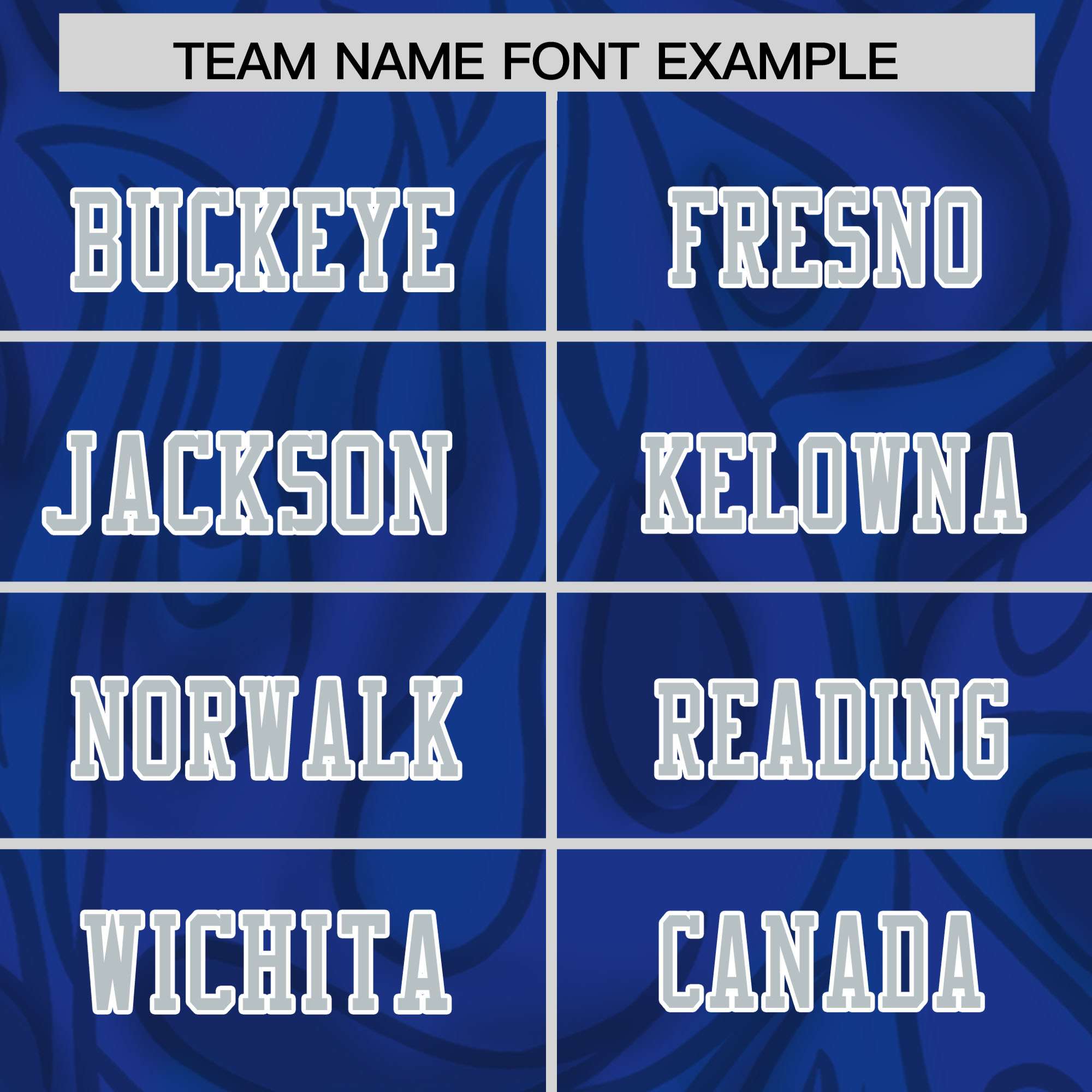 Custom Royal Personalized Printed Graffiti Pattern Design Authentic American Football Jersey