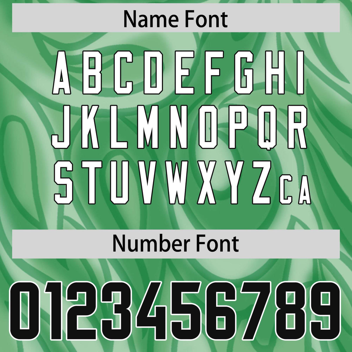 Custom Green Personalized Printed Graffiti Pattern Design Authentic American Football Jersey