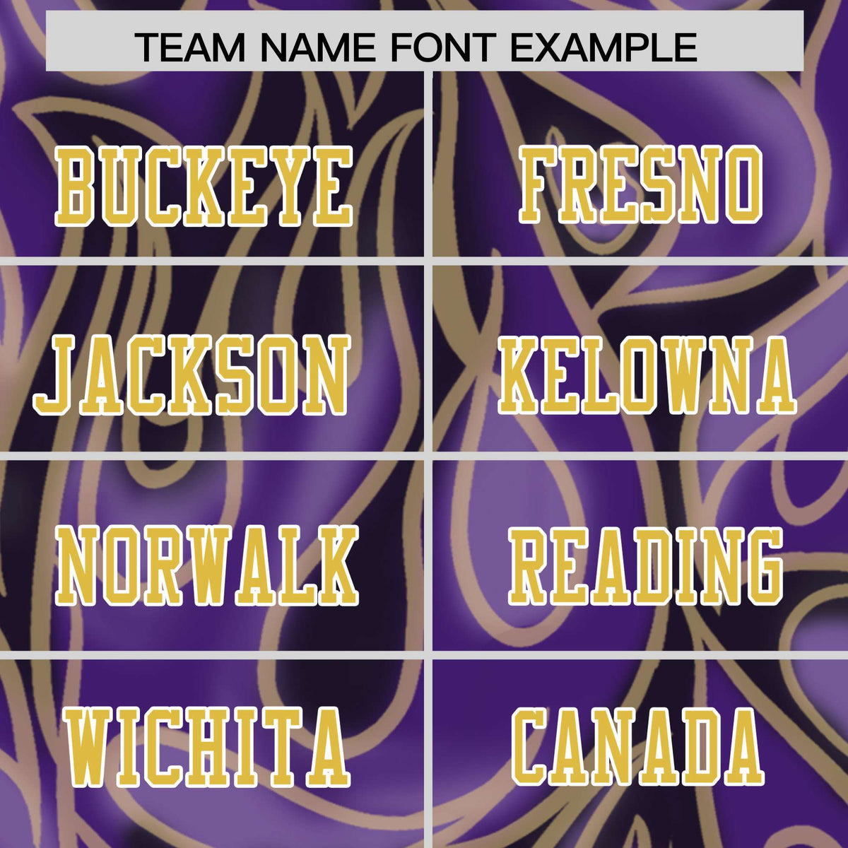 Custom Purple Personalized Printed Graffiti Pattern Design Authentic American Football Jersey