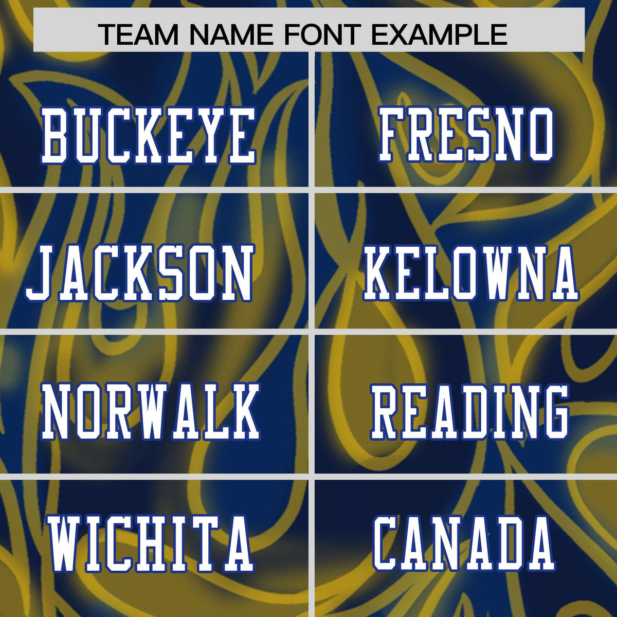 Custom Royal Personalized Printed Graffiti Pattern Design Authentic American Football Jersey