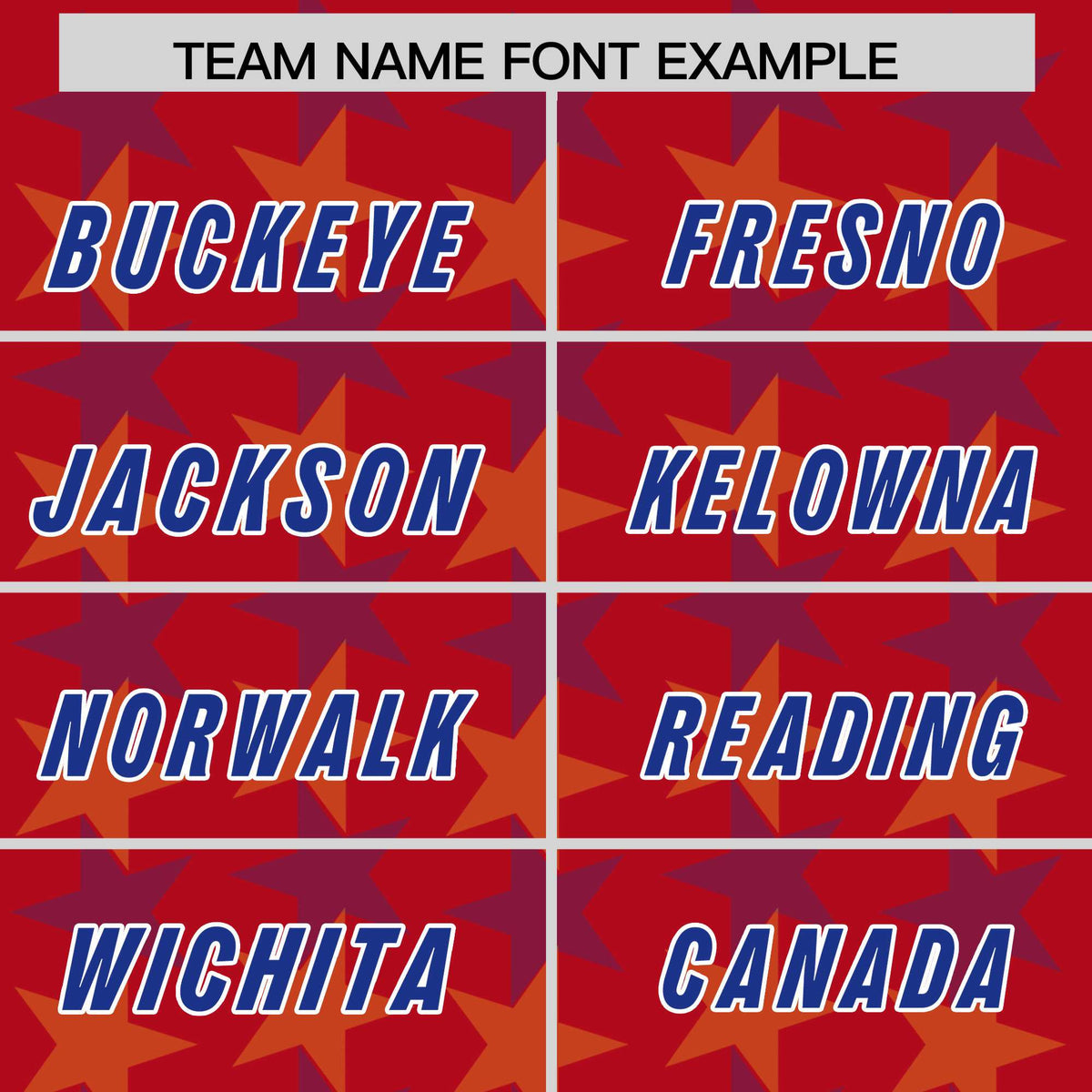 Custom Red Royal Personalized All Star Graffiti Pattern Authentic American Football Jersey