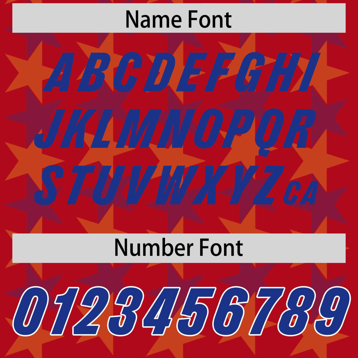 Custom Red Royal Personalized All Star Graffiti Pattern Authentic American Football Jersey