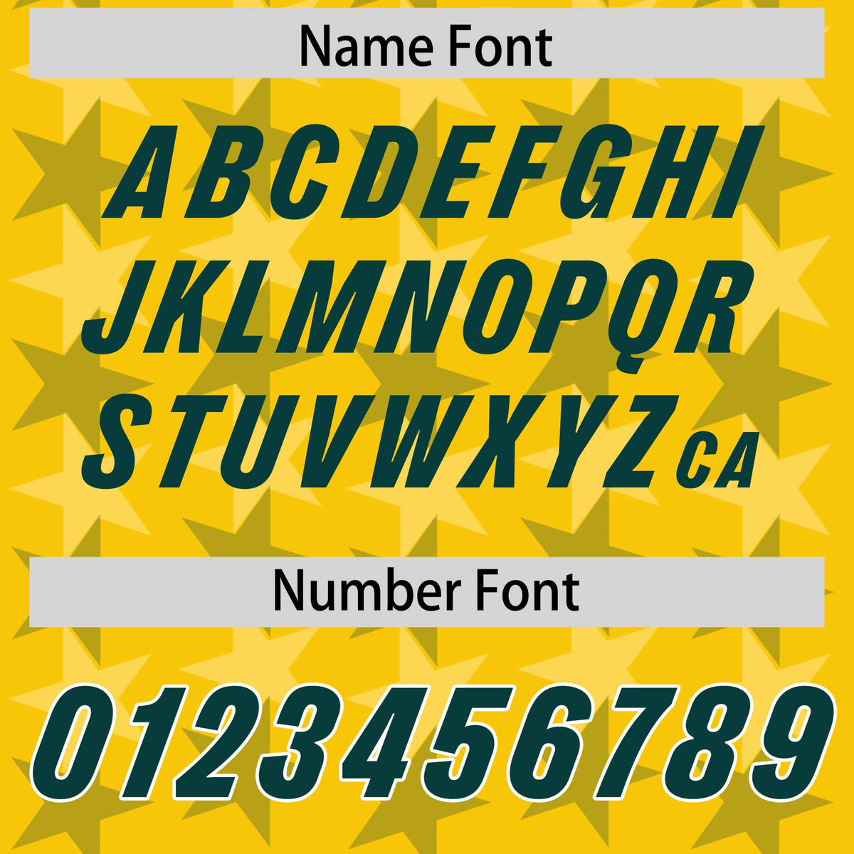 Custom Gold Green Personalized All Star Graffiti Pattern Authentic American Football Jersey