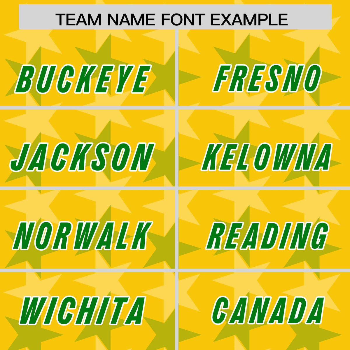 Custom Gold Kelly Green Personalized All Star Graffiti Pattern Authentic American Football Jersey