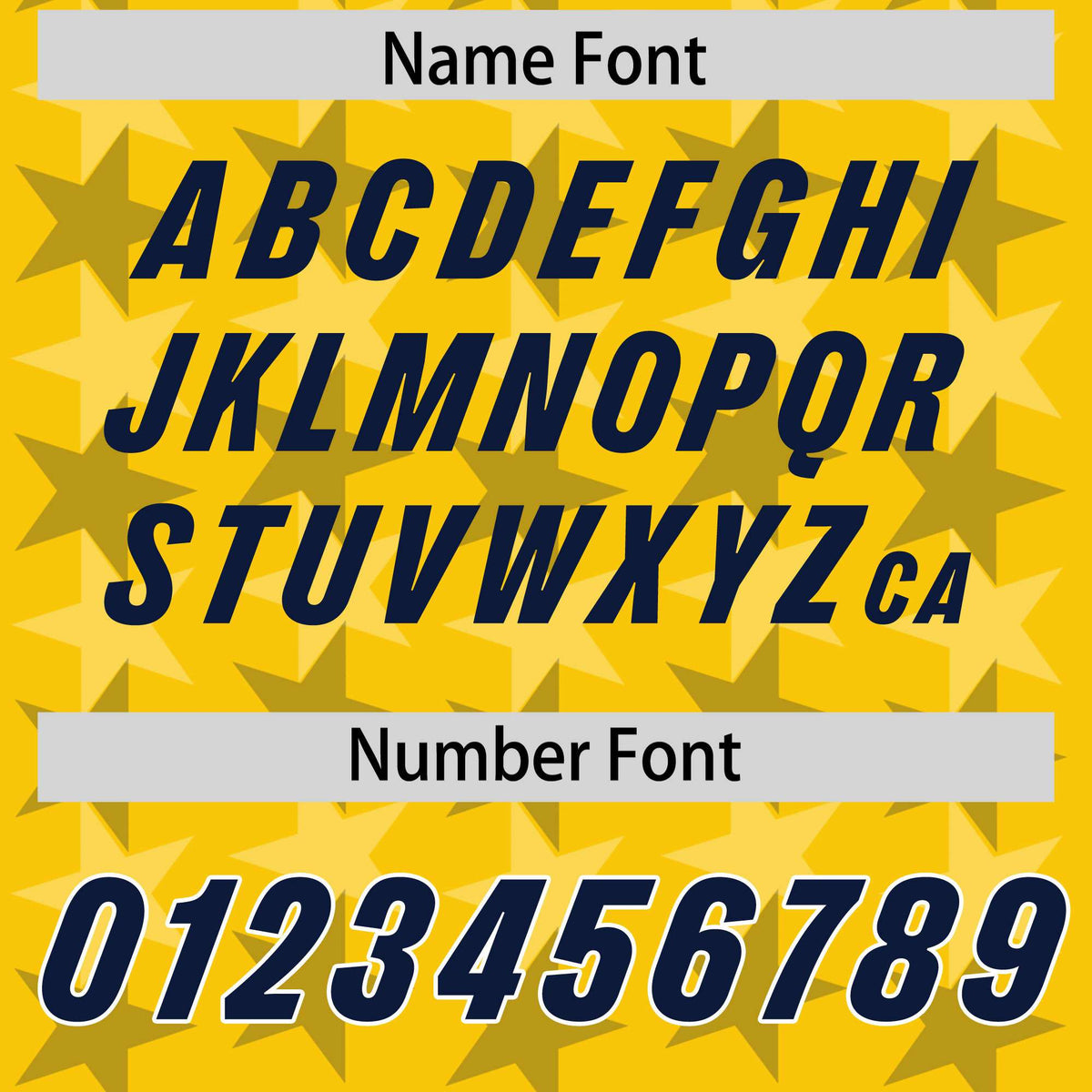 Custom Gold Navy Personalized All Star Graffiti Pattern Authentic American Football Jersey