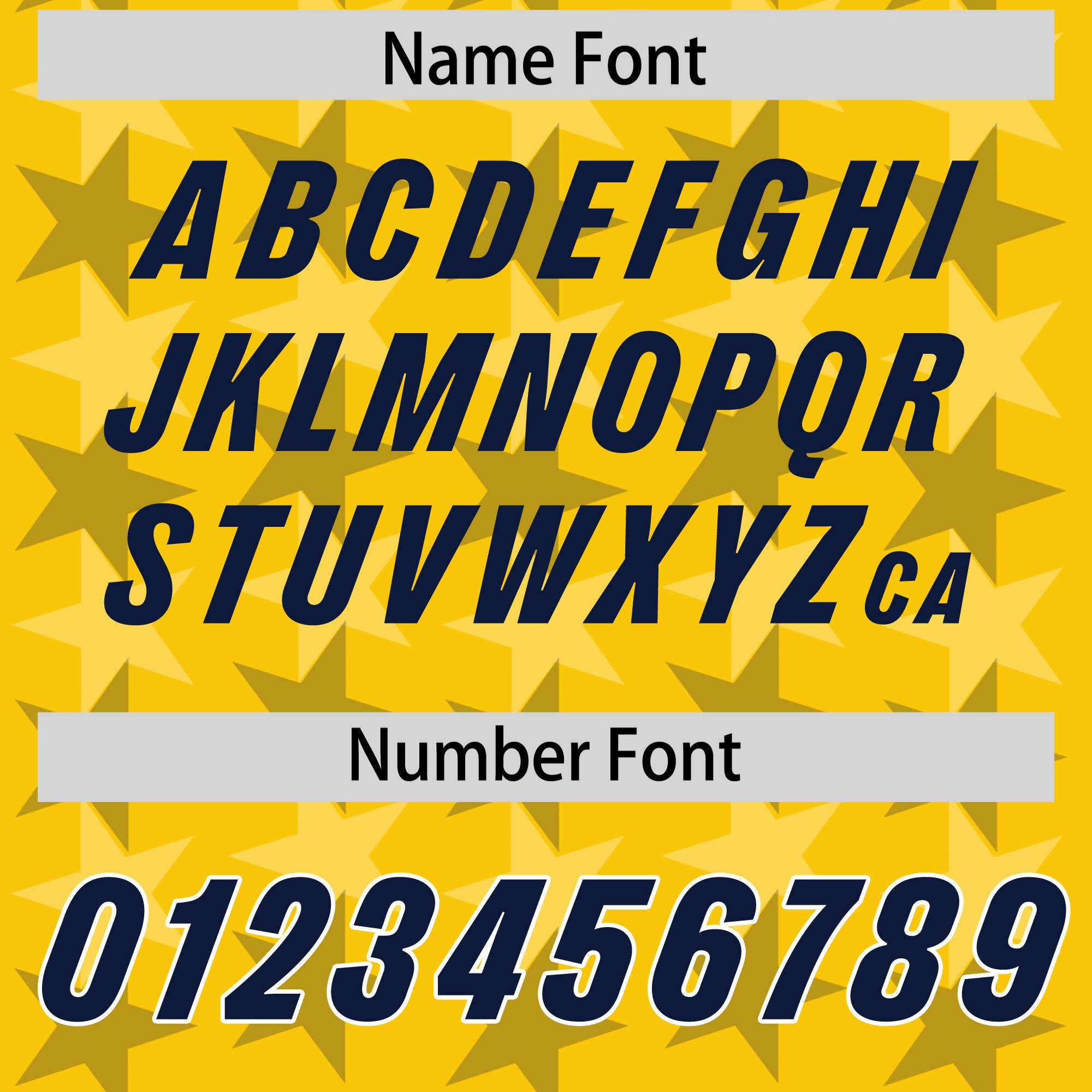 Custom Gold Navy Personalized All Star Graffiti Pattern Authentic American Football Jersey