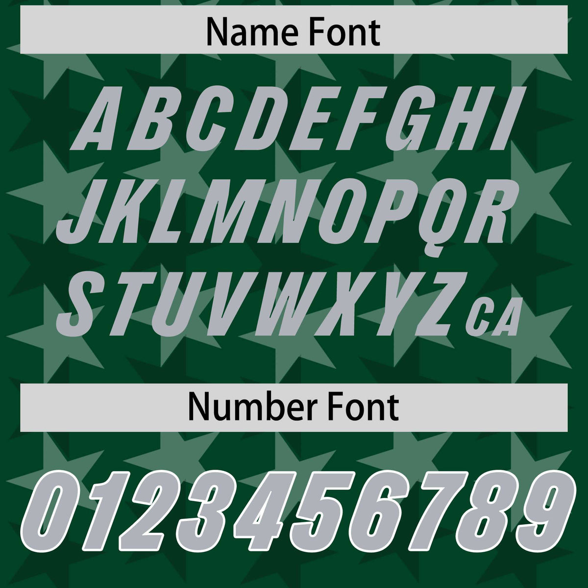 Custom Green Grey Personalized All Star Graffiti Pattern Authentic American Football Jersey