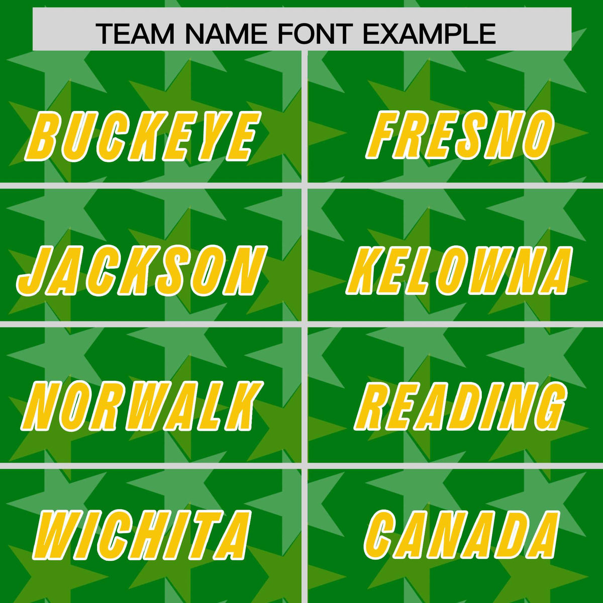 Custom Kelly Green Gold Personalized All Star Graffiti Pattern Authentic American Football Jersey