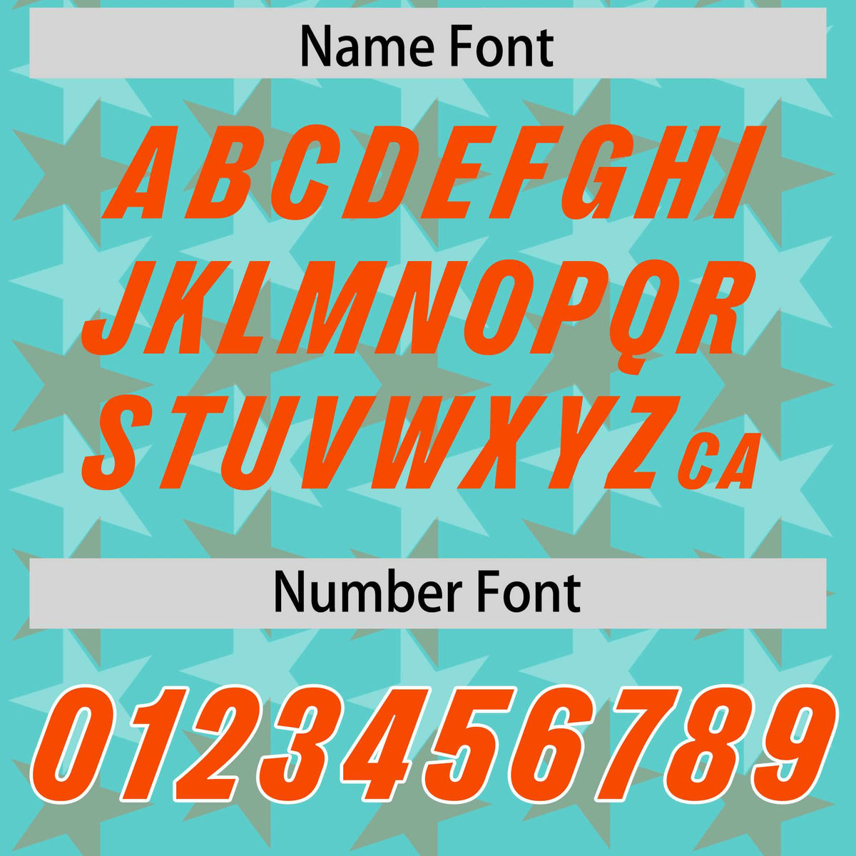 Custom Bright Green Orange Personalized All Star Graffiti Pattern Authentic American Football Jersey