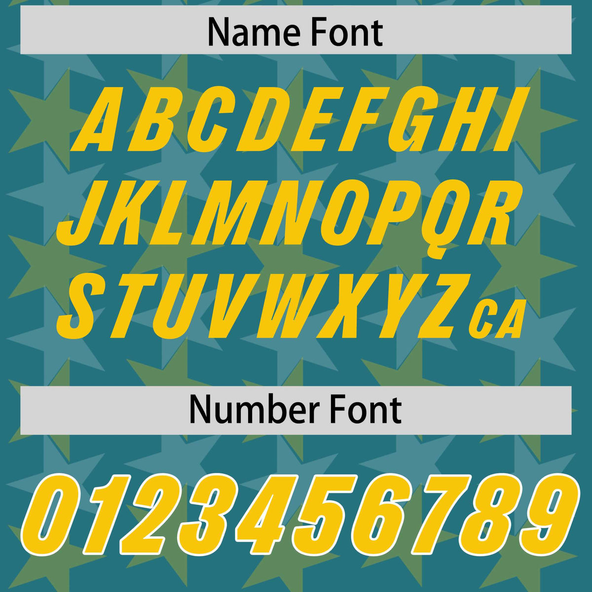 Custom Aqua Gold Personalized All Star Graffiti Pattern Authentic American Football Jersey