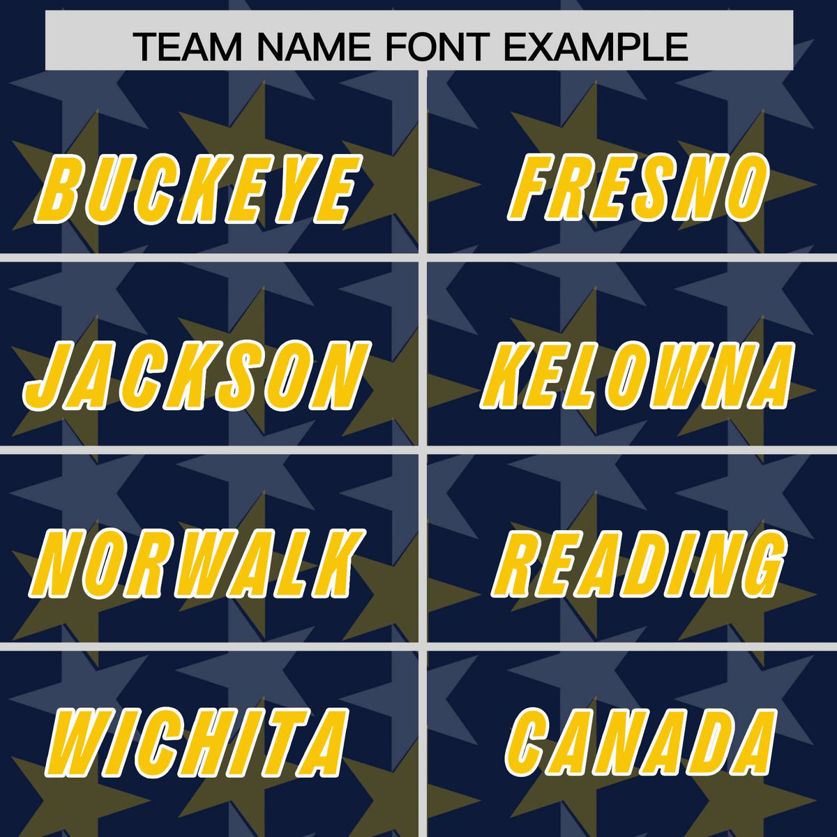 Custom Navy Gold Personalized All Star Graffiti Pattern Authentic American Football Jersey