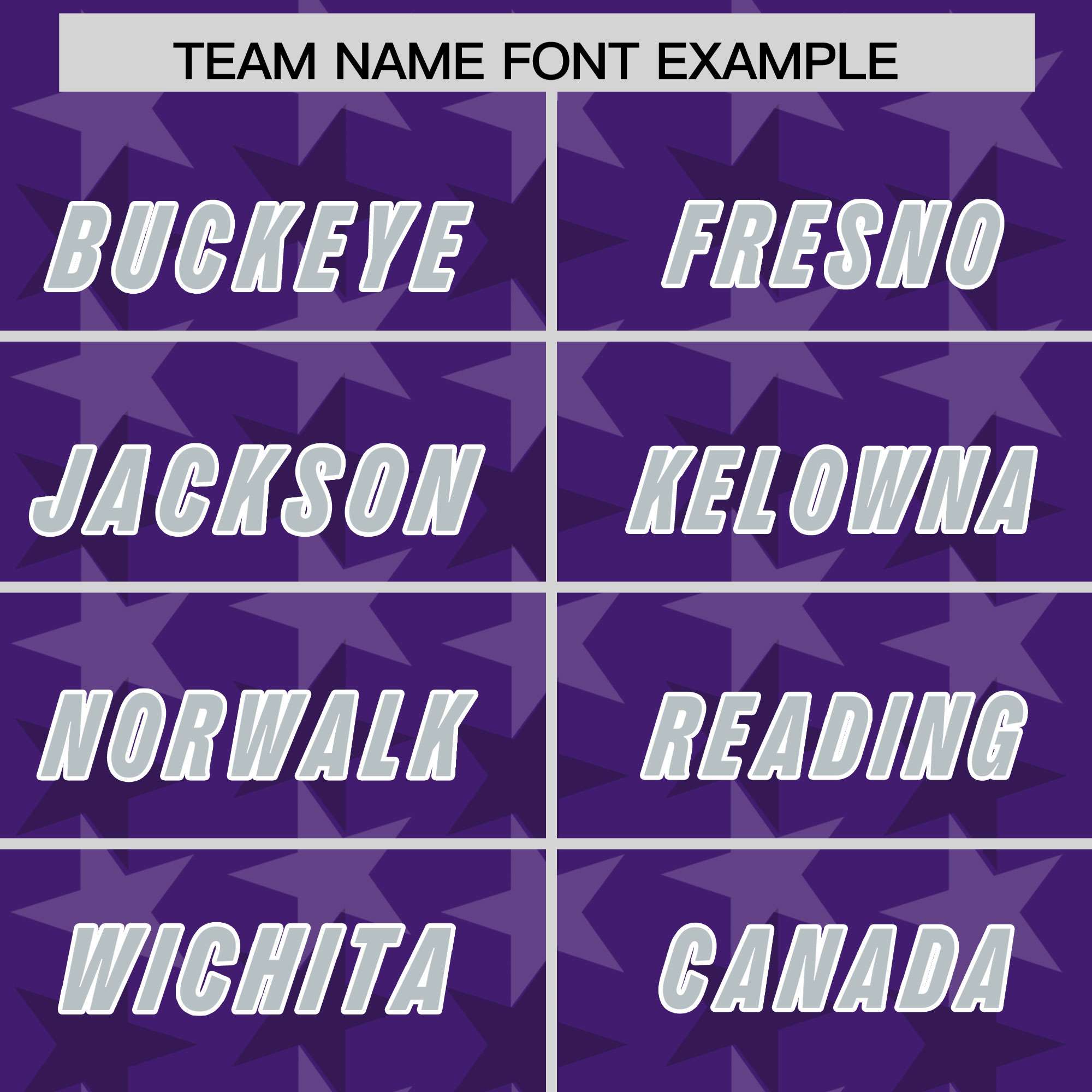 Custom Purple Grey Personalized All Star Graffiti Pattern Authentic American Football Jersey