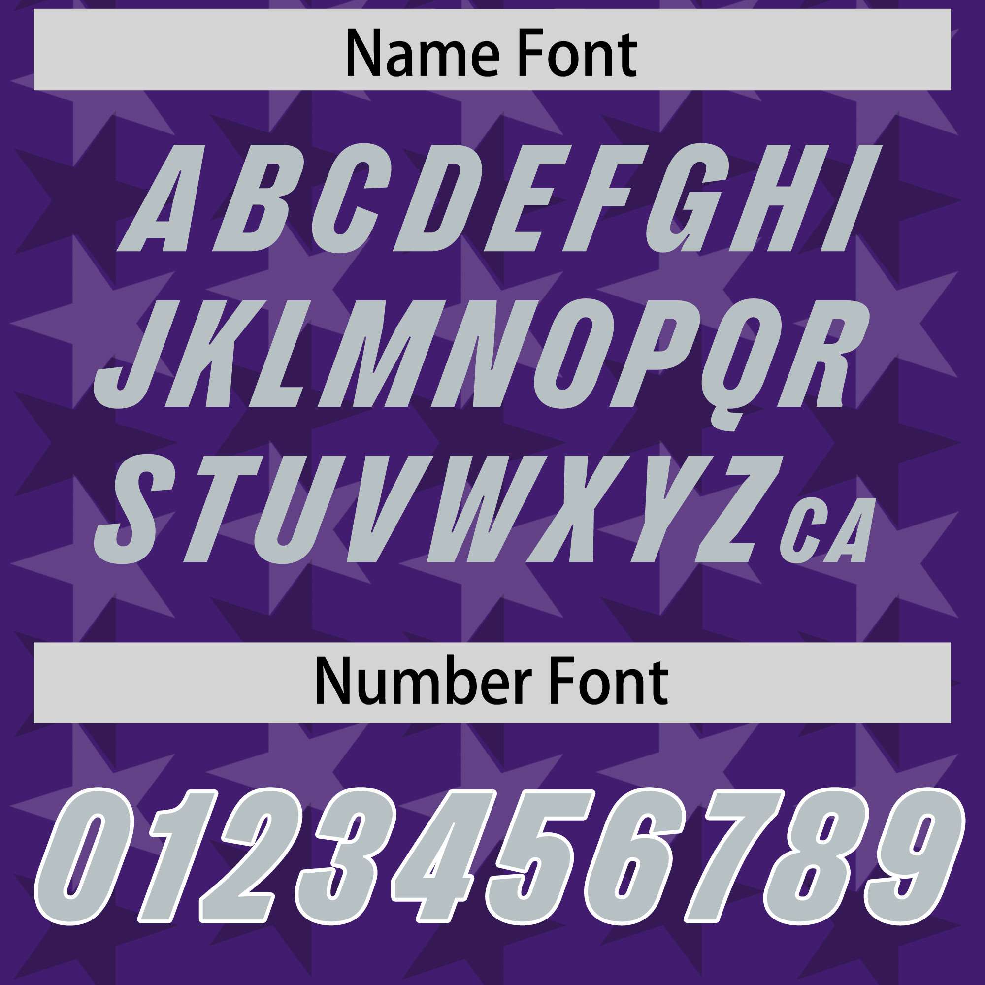 Custom Purple Grey Personalized All Star Graffiti Pattern Authentic American Football Jersey
