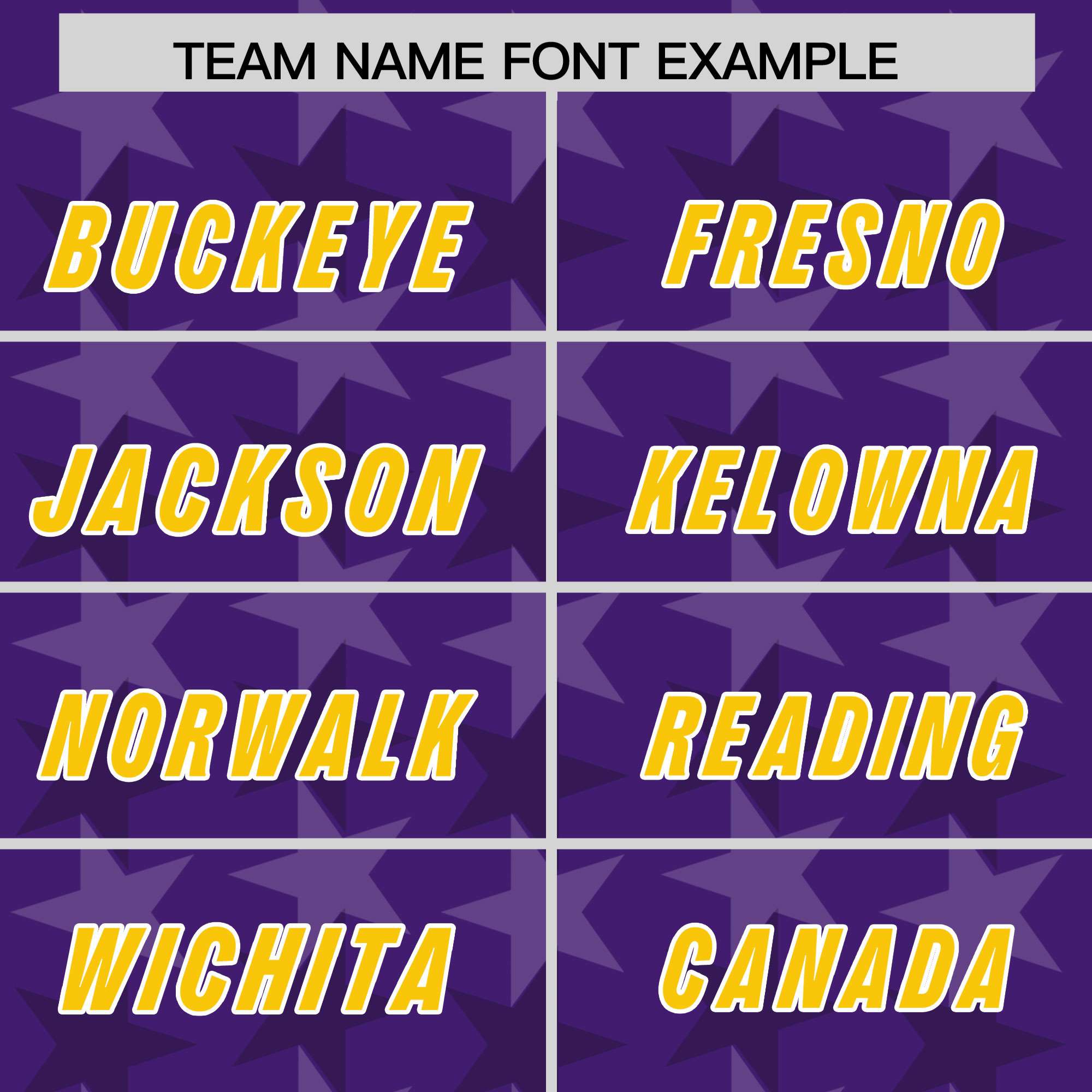 Custom Purple Gold Personalized All Star Graffiti Pattern Authentic American Football Jersey