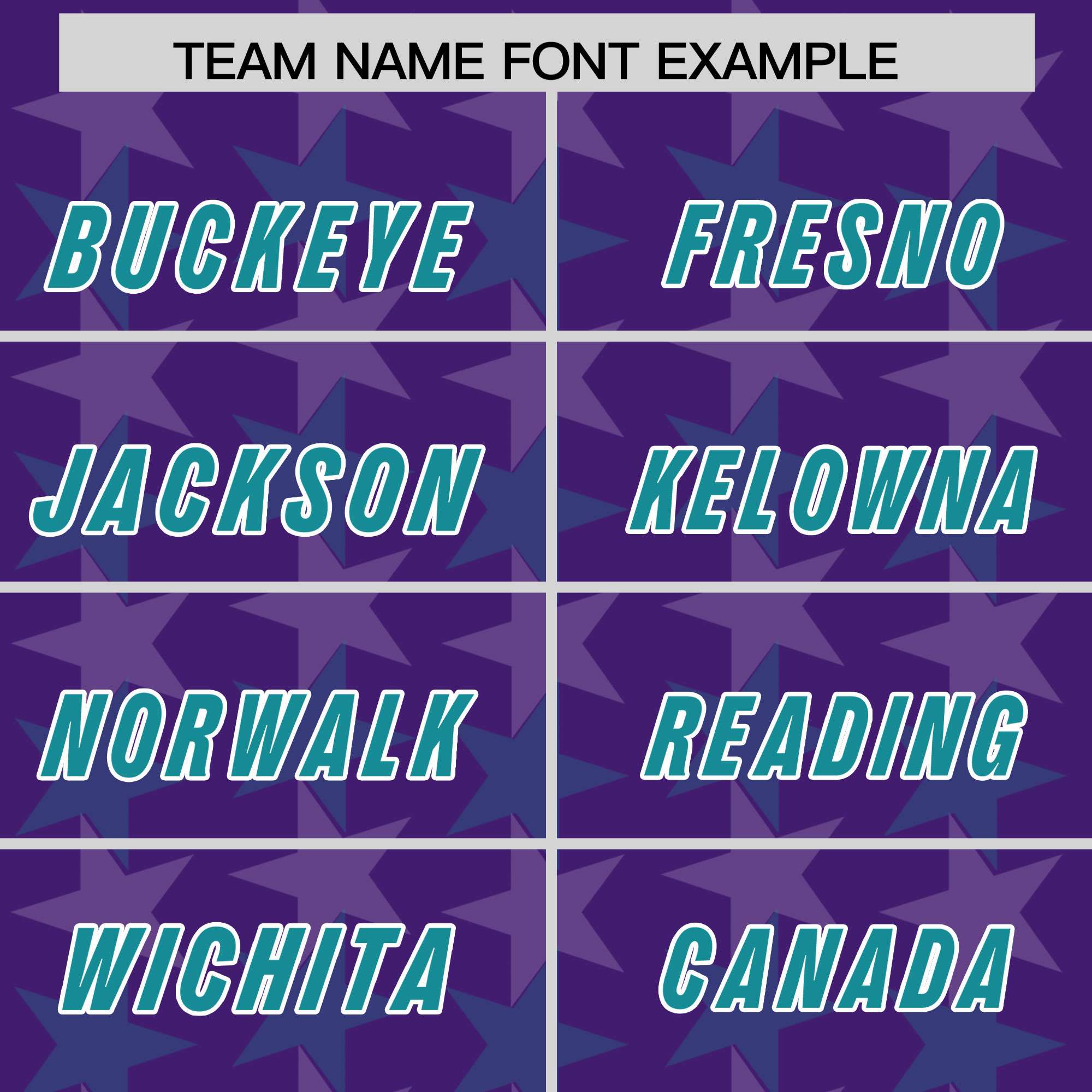Custom Purple Aqua Personalized All Star Graffiti Pattern Authentic American Football Jersey
