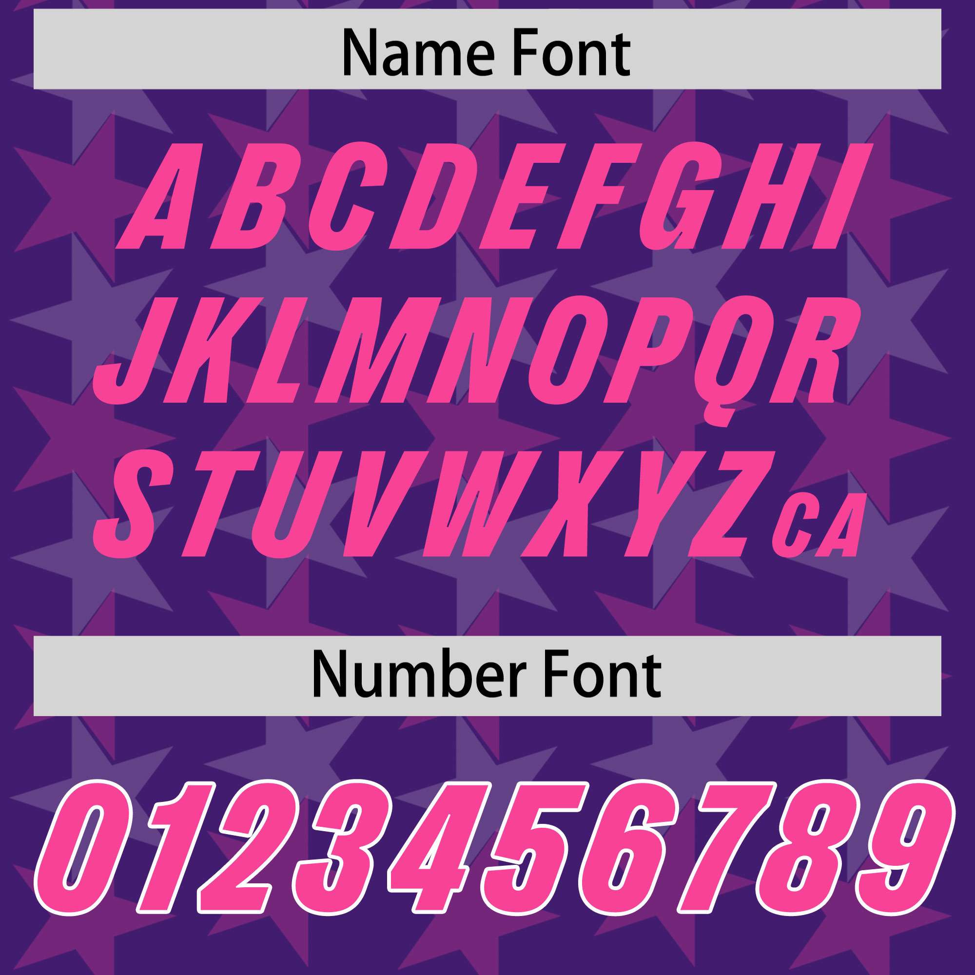 Custom Purple Pink Personalized All Star Graffiti Pattern Authentic American Football Jersey