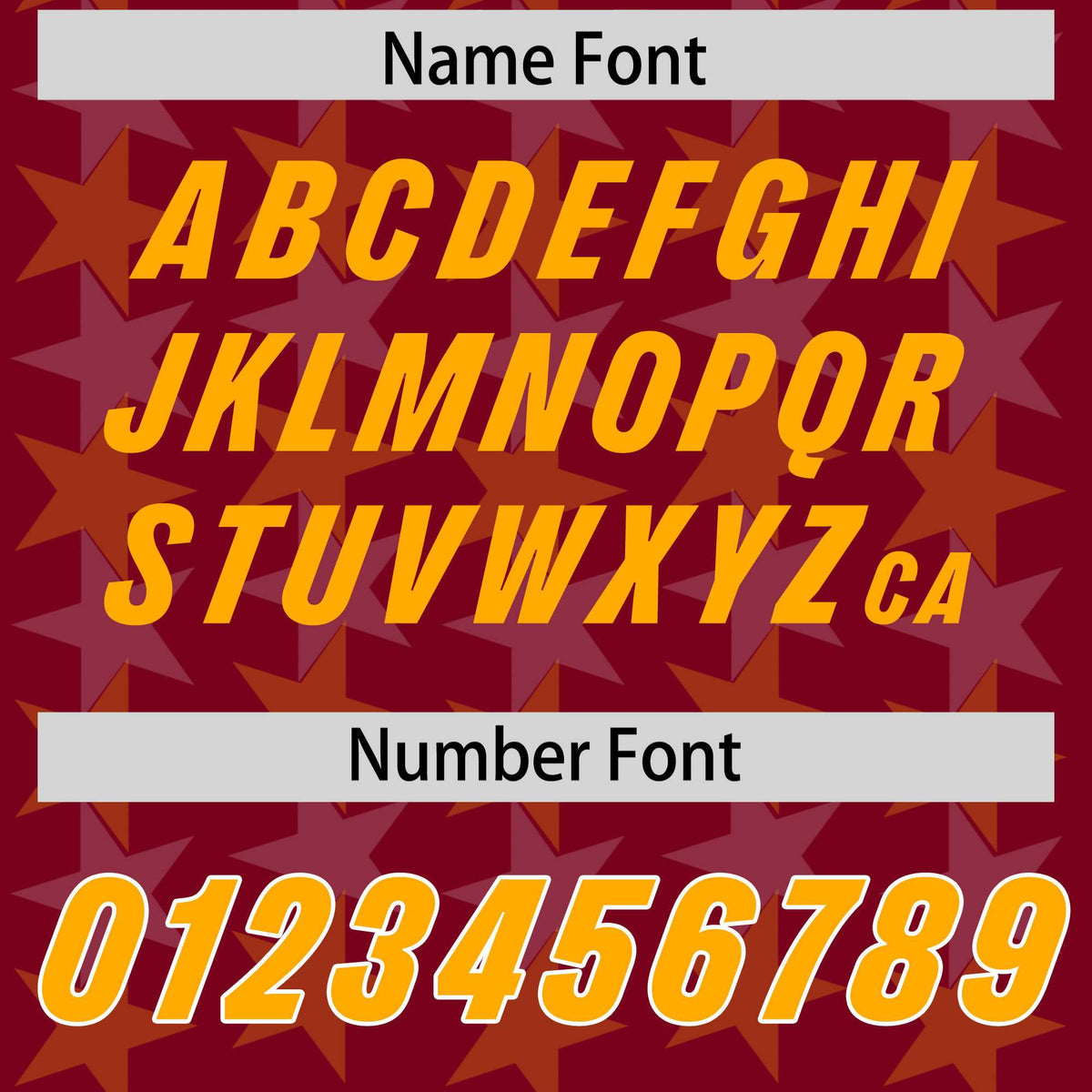 Custom Crimson Yellow Personalized All Star Graffiti Pattern Authentic American Football Jersey