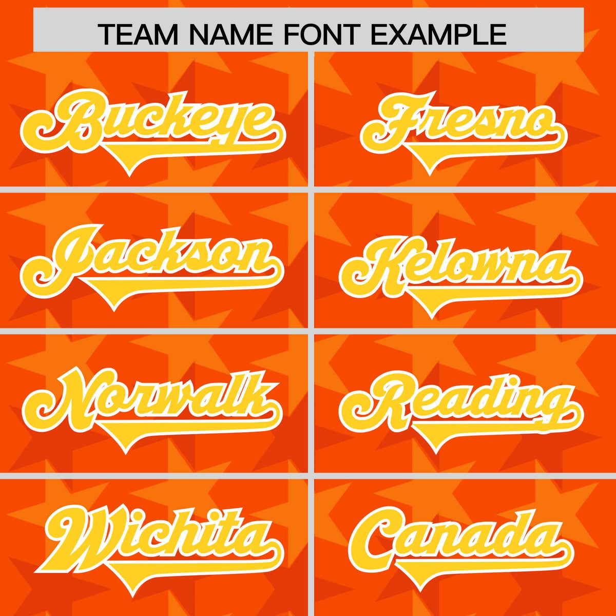 Custom Orange Gold Personalized All Star Graffiti Pattern Authentic American Football Jersey