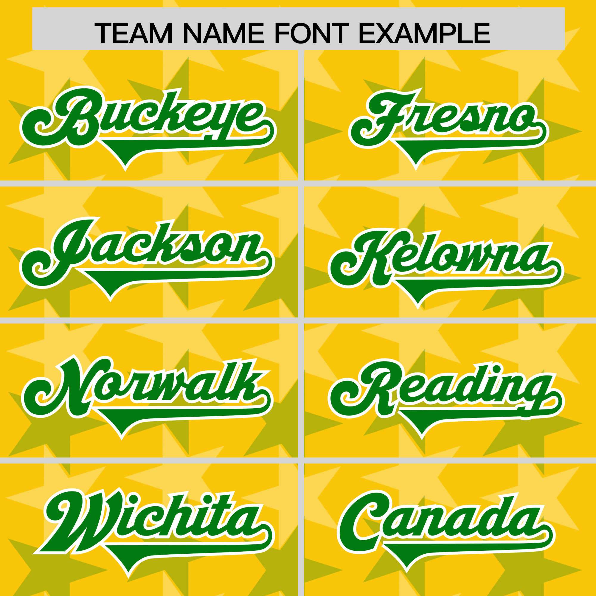 Custom Gold Kelly Green Personalized All Star Graffiti Pattern Authentic American Football Jersey
