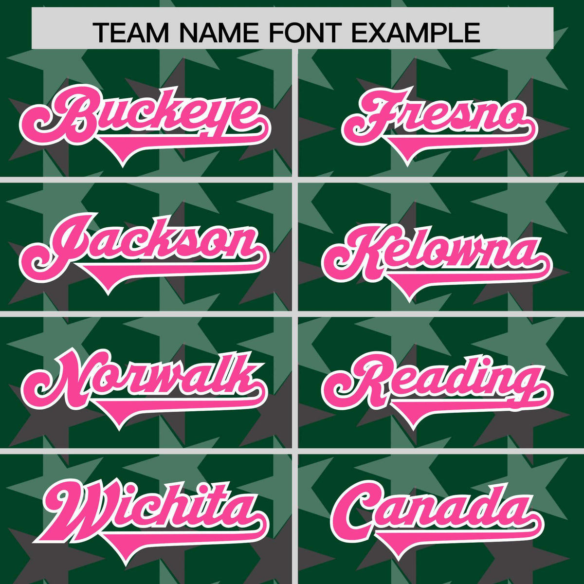 Custom Green Pink Personalized All Star Graffiti Pattern Authentic American Football Jersey