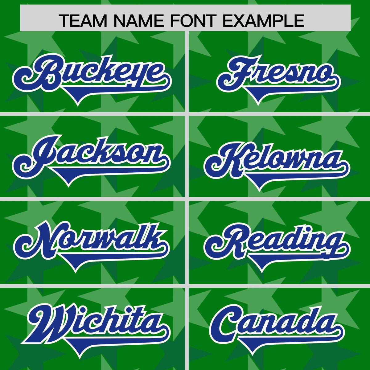 Custom Kelly Green Royal Personalized All Star Graffiti Pattern Authentic American Football Jersey