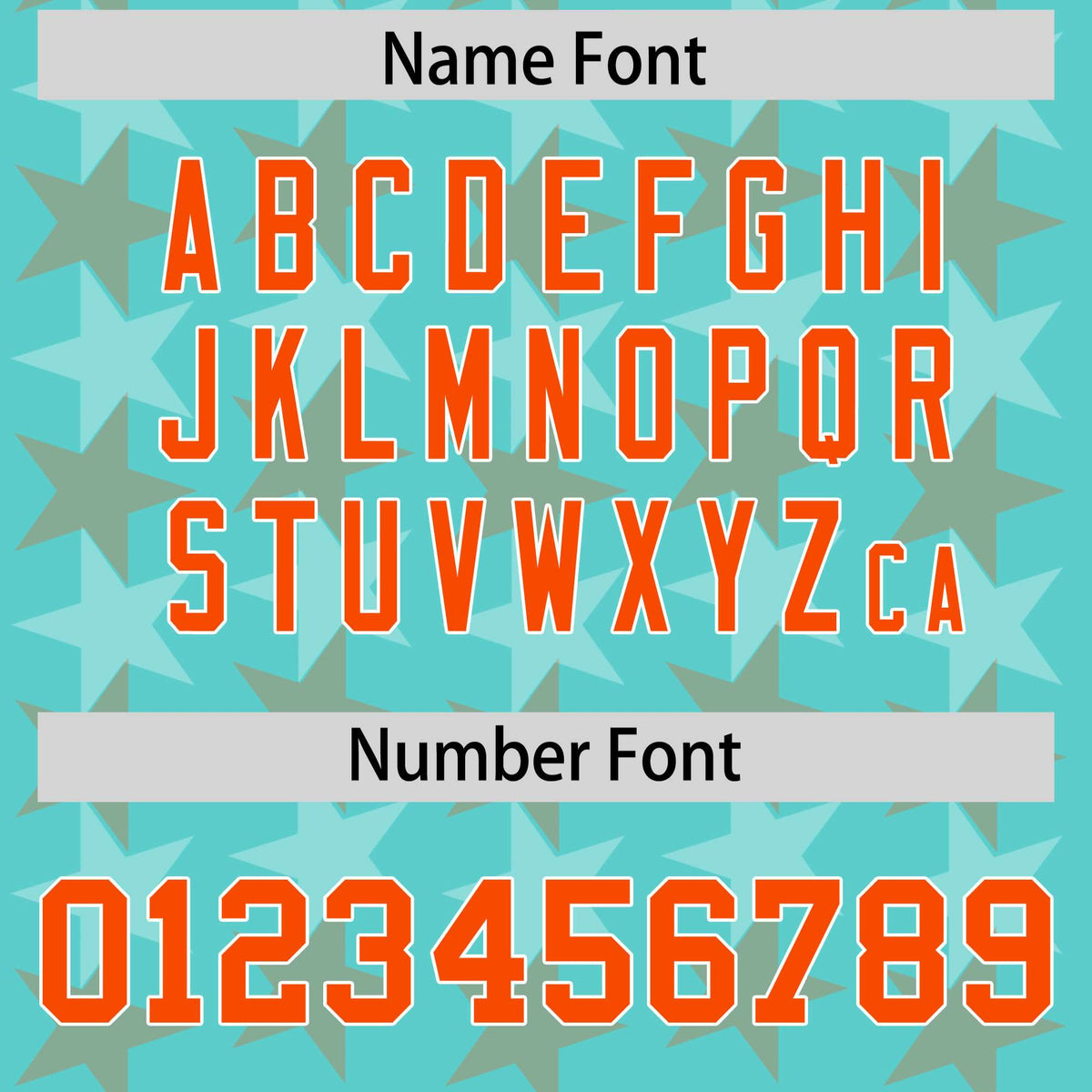 Custom Bright Green Orange Personalized All Star Graffiti Pattern Authentic American Football Jersey