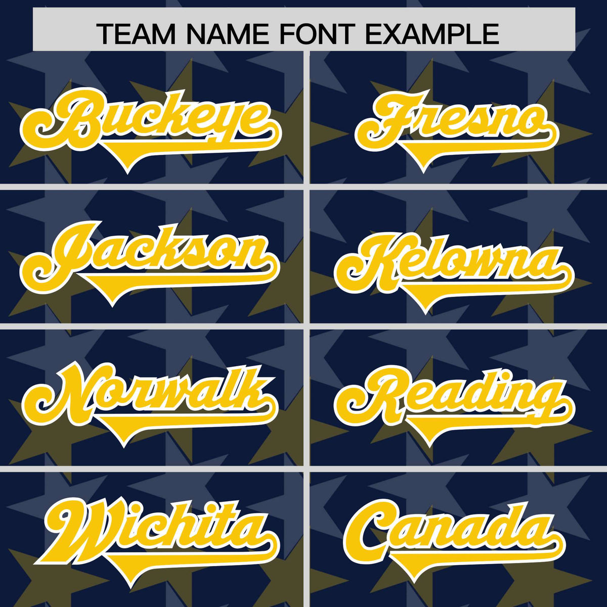 Custom Navy Gold Personalized All Star Graffiti Pattern Authentic American Football Jersey