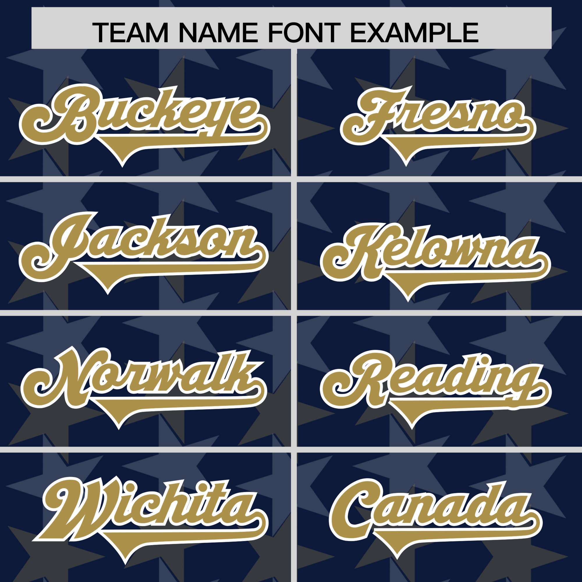 Custom Navy Old Gold Personalized All Star Graffiti Pattern Authentic American Football Jersey