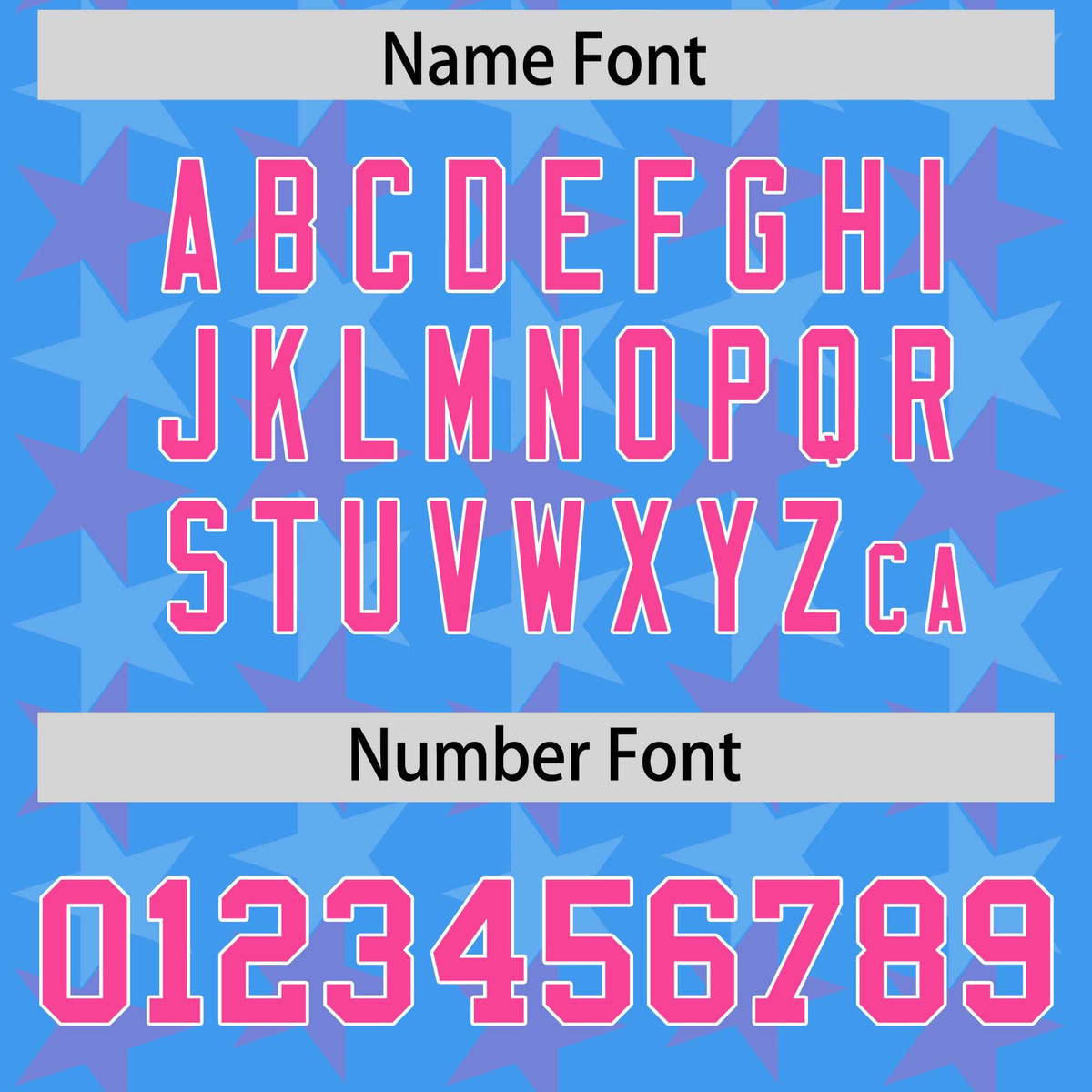 Custom Light Blue Pink Personalized All Star Graffiti Pattern Authentic American Football Jersey