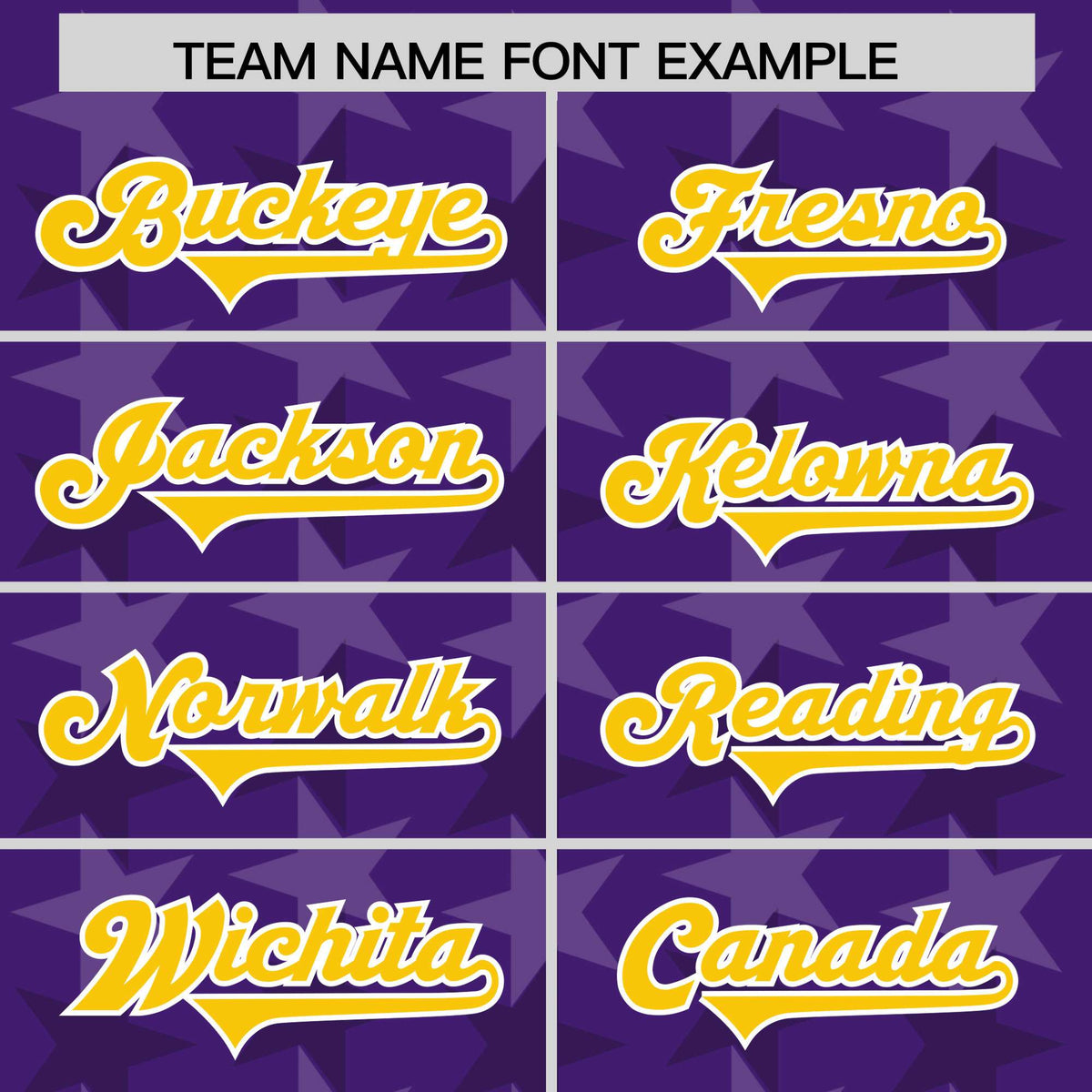 Custom Purple Gold Personalized All Star Graffiti Pattern Authentic American Football Jersey