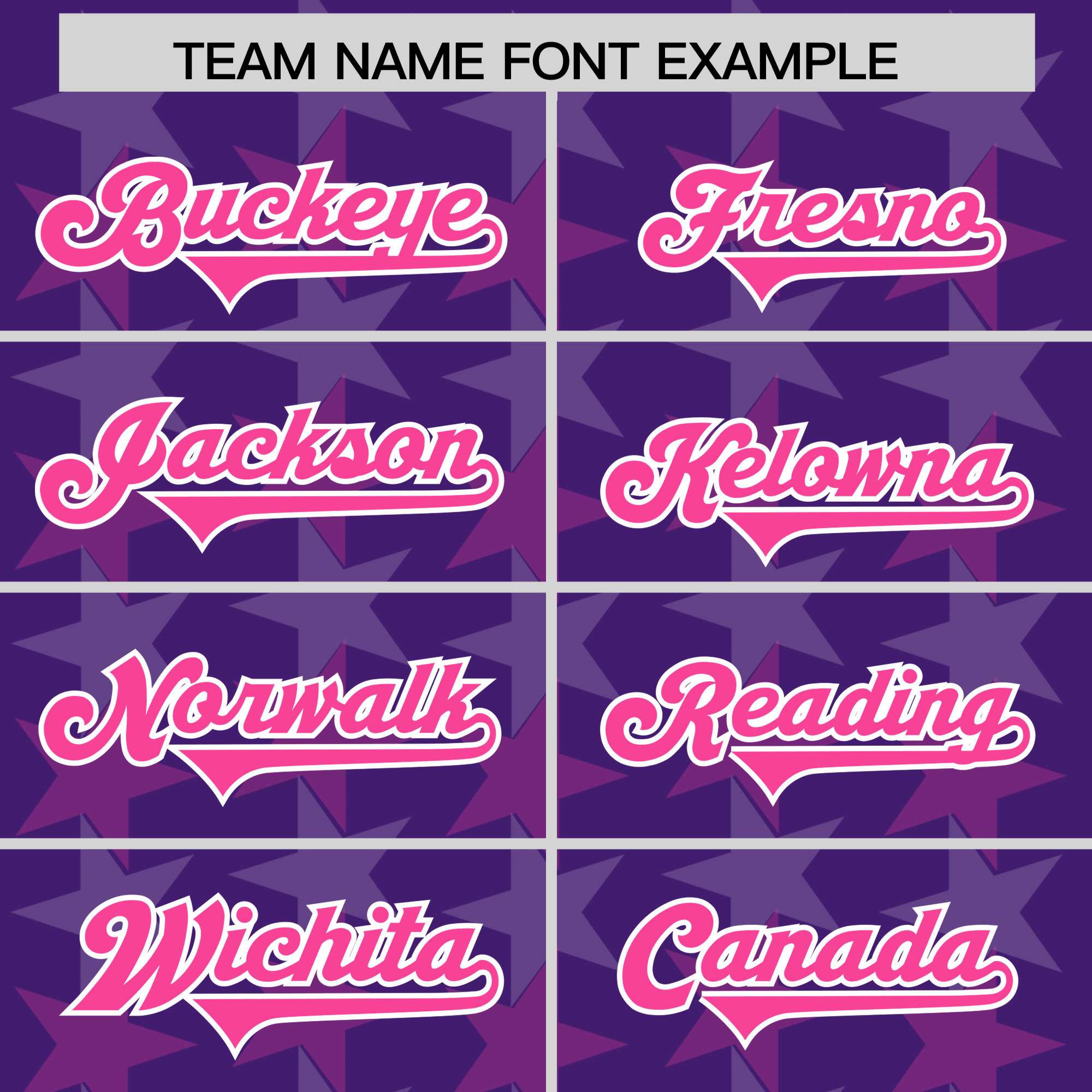 Custom Purple Pink Personalized All Star Graffiti Pattern Authentic American Football Jersey