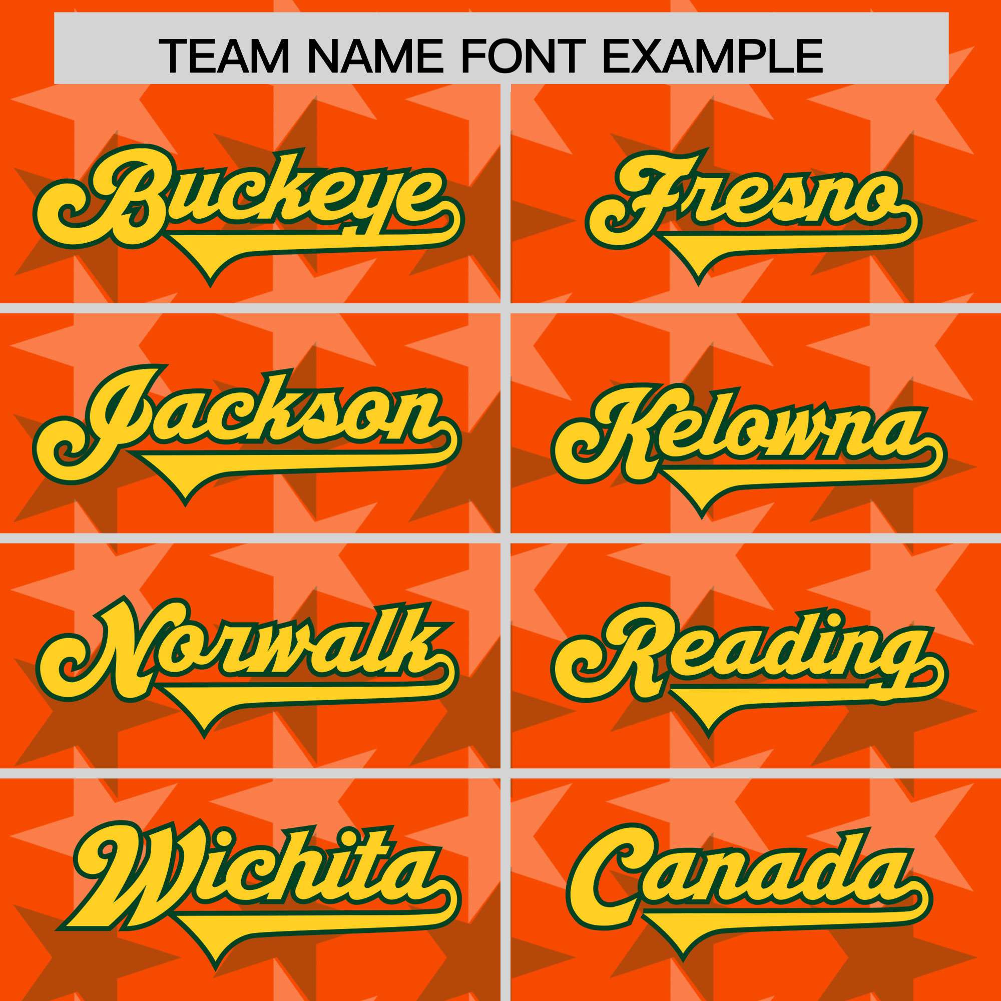 Custom Orange Green Personalized All Star Graffiti Pattern Authentic American Football Jersey
