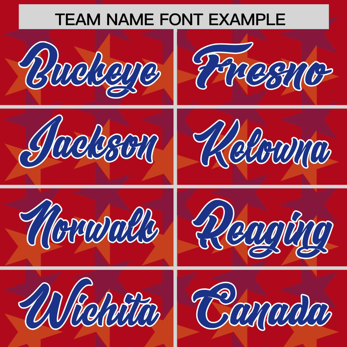 Custom Red Royal Personalized All Star Graffiti Pattern Authentic American Football Jersey