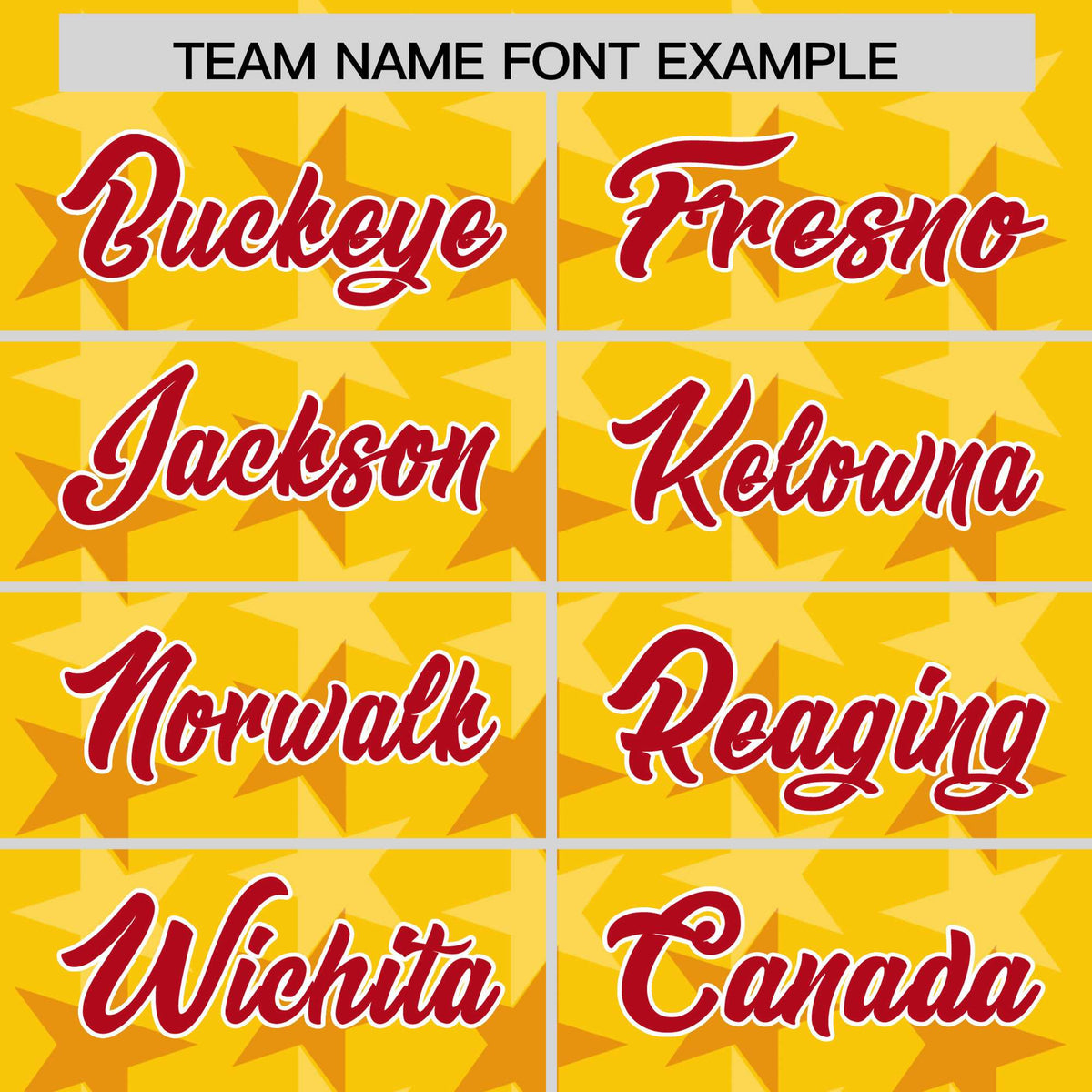 Custom Gold Red Personalized All Star Graffiti Pattern Authentic American Football Jersey