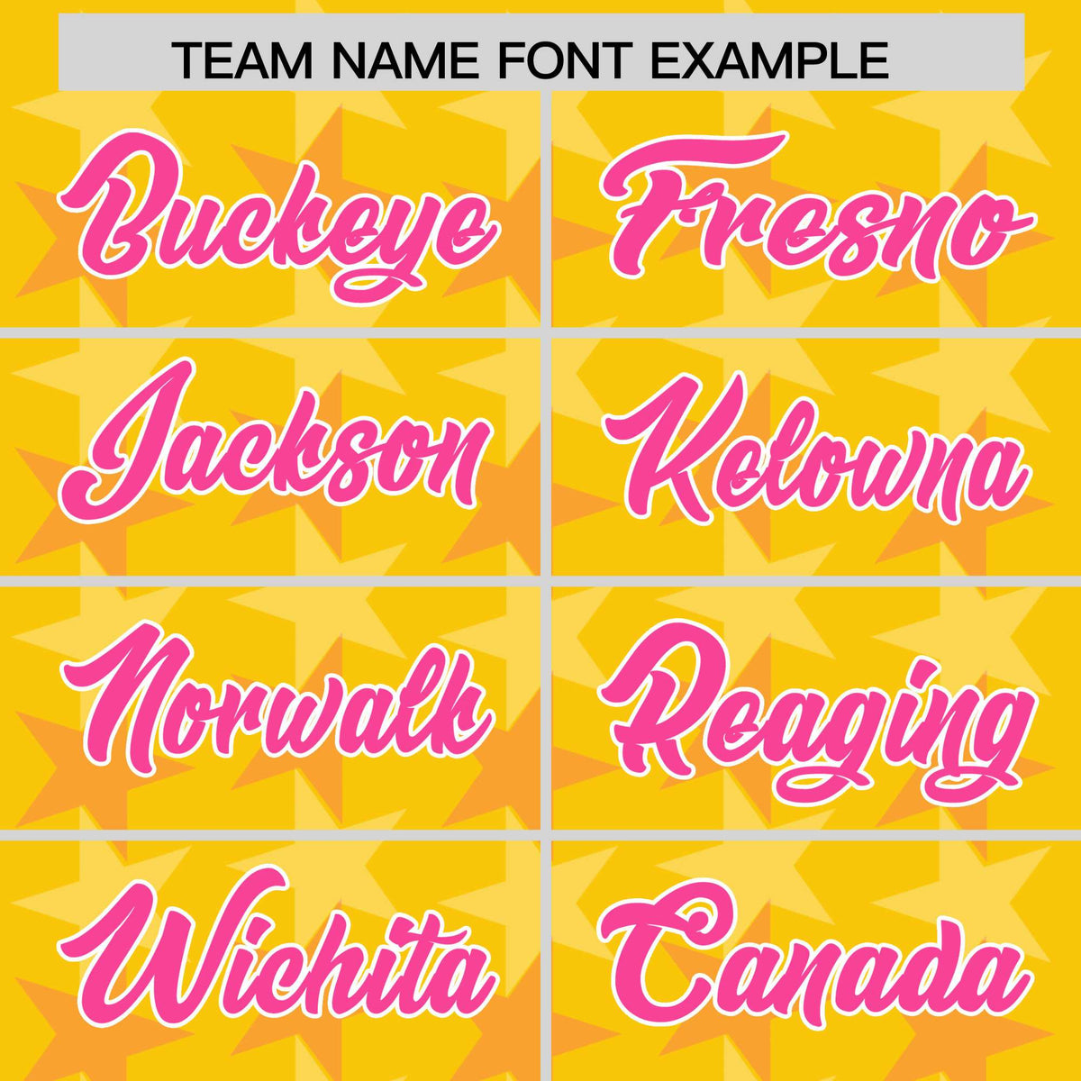 Custom Gold Pink Personalized All Star Graffiti Pattern Authentic American Football Jersey