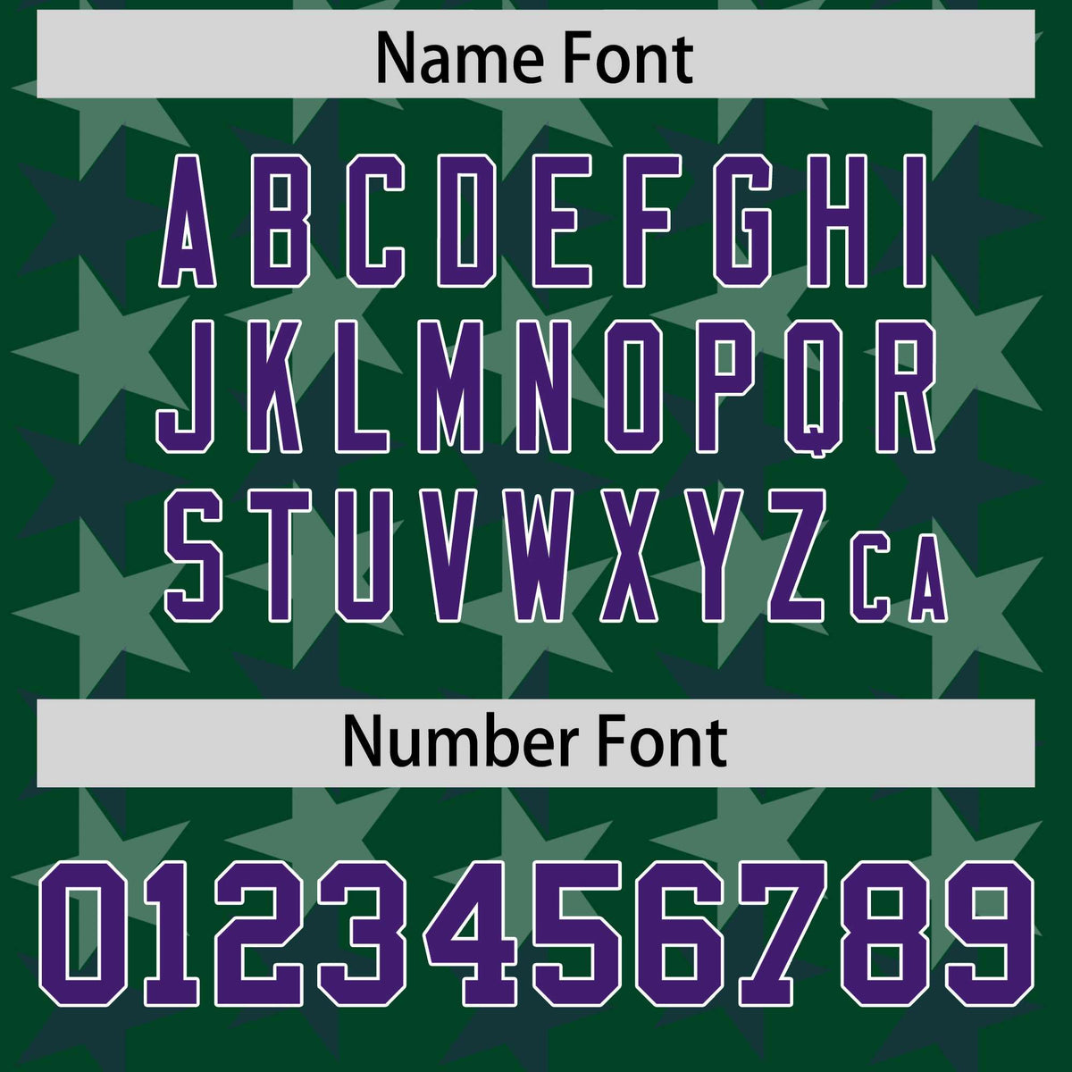 Custom Green Purple Personalized All Star Graffiti Pattern Authentic American Football Jersey